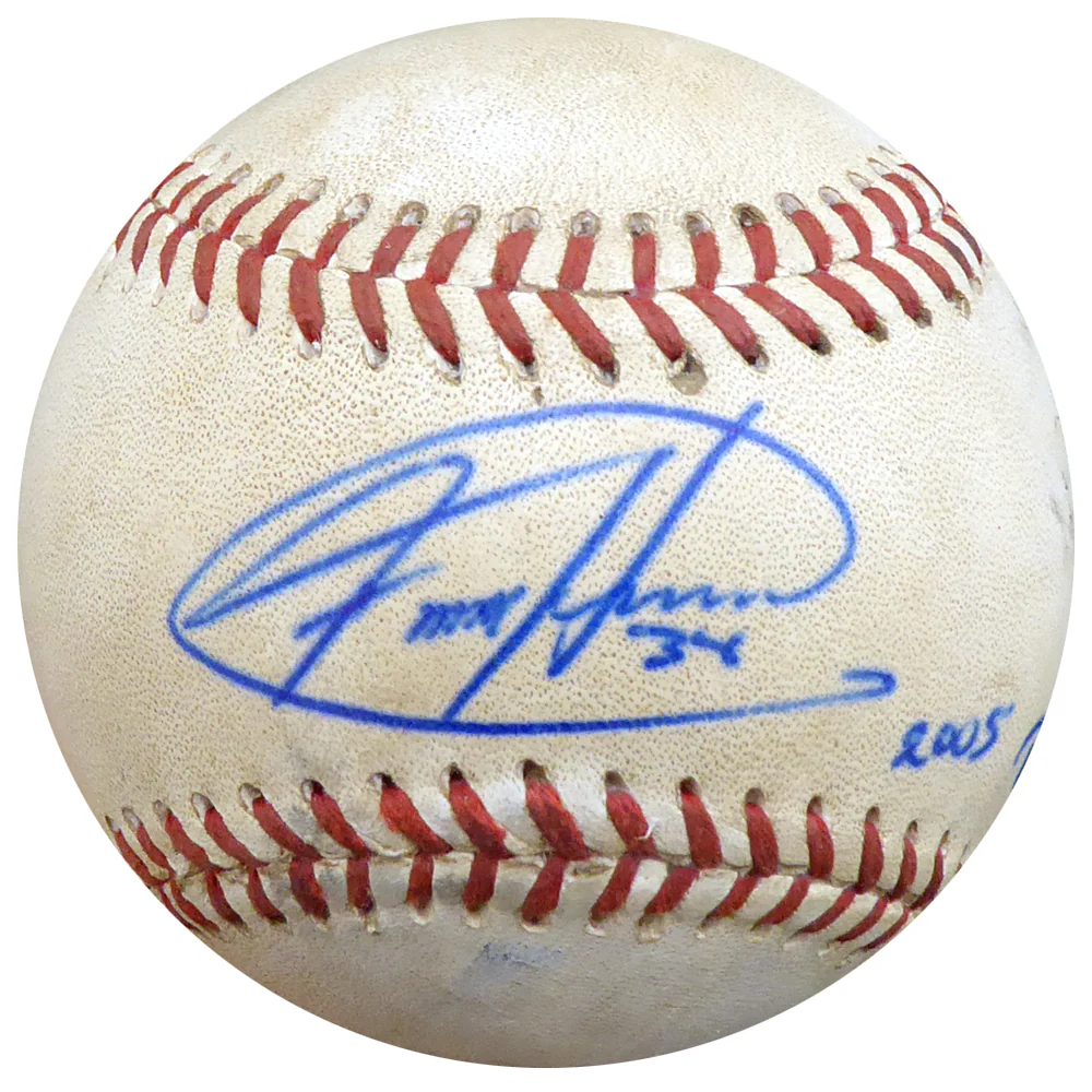 Felix Hernandez Autographed Official 2005 PCL Game Used Baseball Seattle Mariners PSA/DNA ITP #4A52823