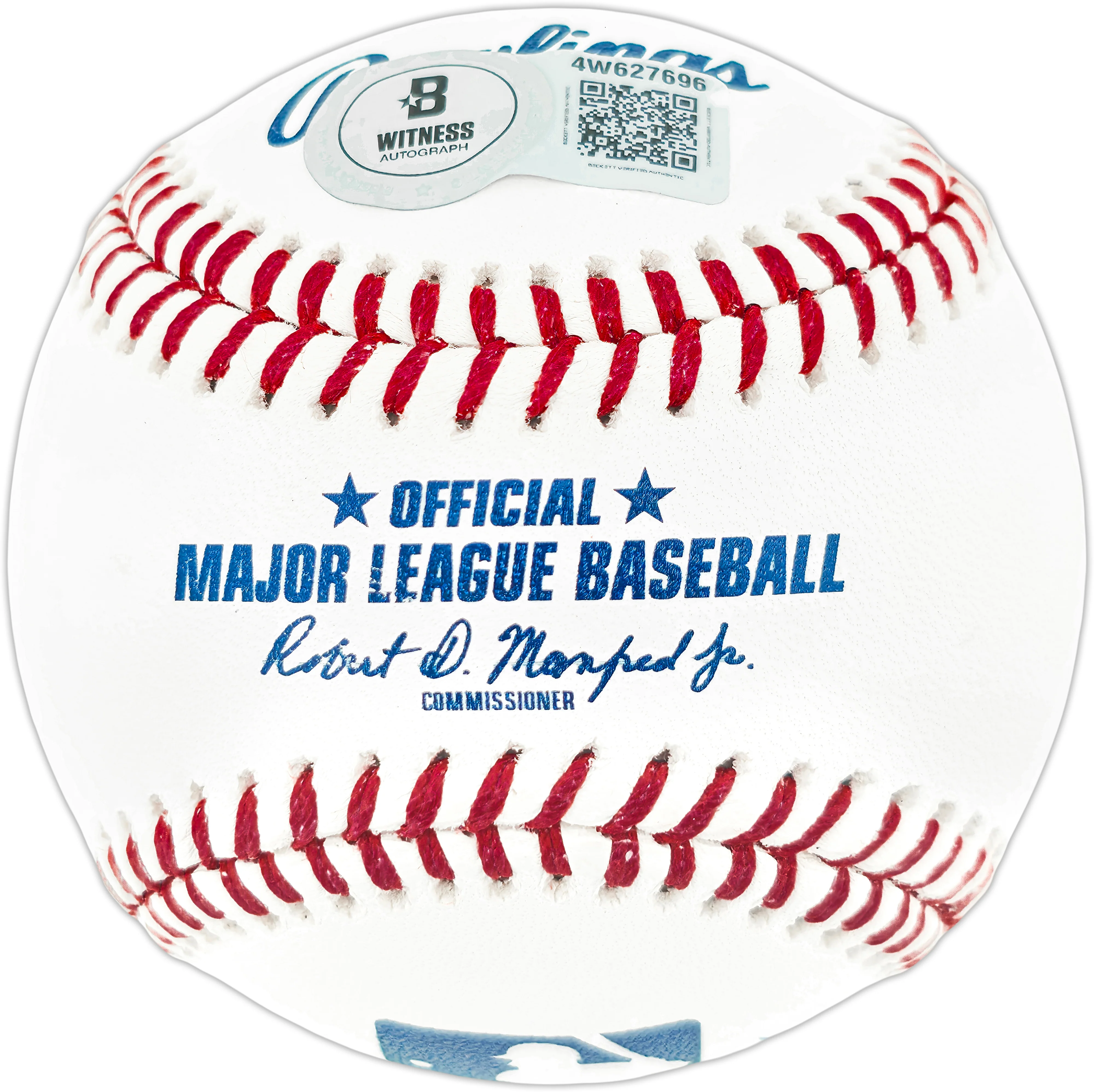 Felix Hernandez Autographed Official MLB Baseball Seattle Mariners "P.G. 8-15-12" Beckett BAS Witness Stock #262497 - Image 4