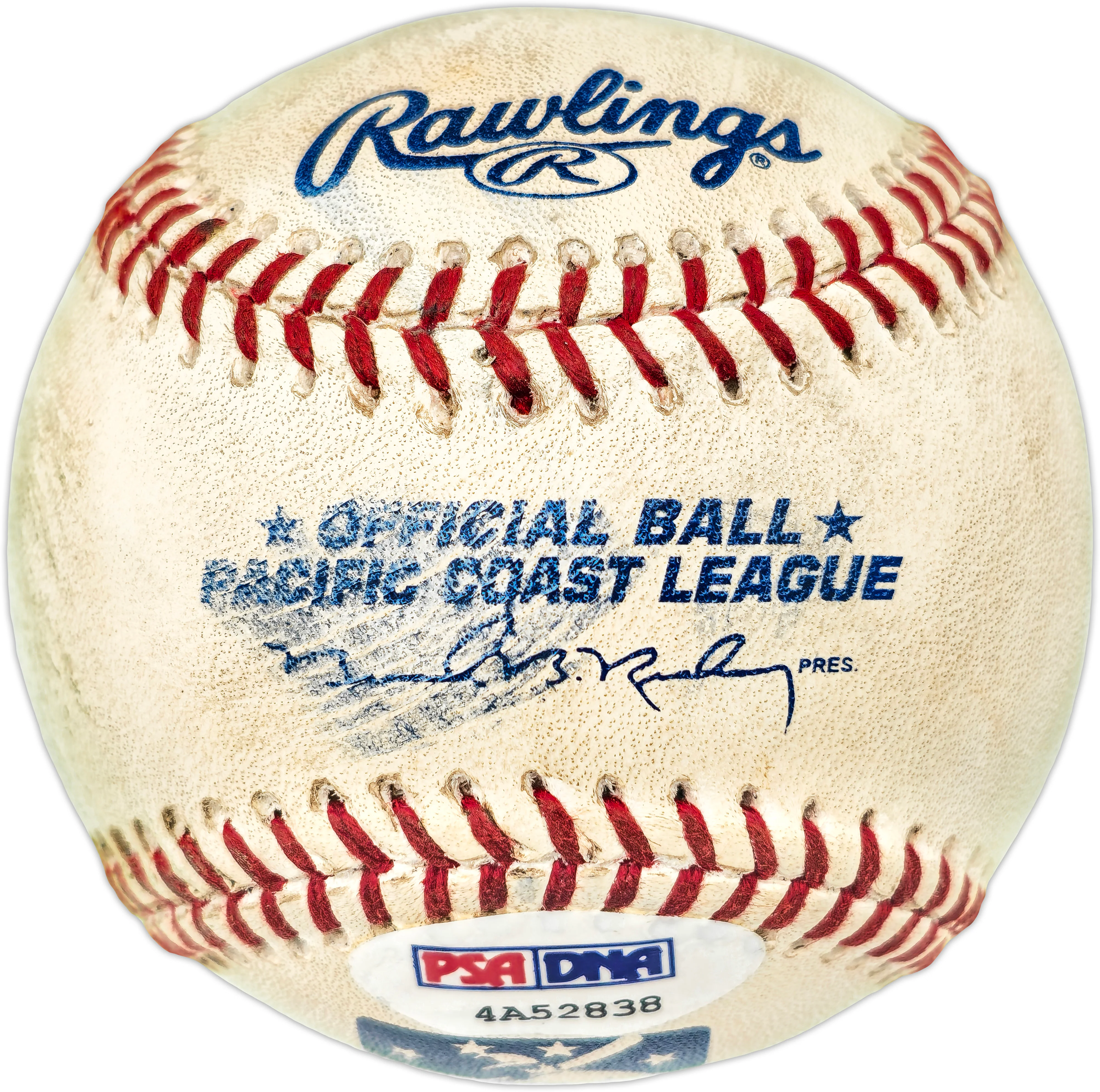 Felix Hernandez Autographed Pacific Coast League Game Used Baseball Seattle Mariners "2005 PCL Game Used" PSA/DNA #4A52838 - Image 4