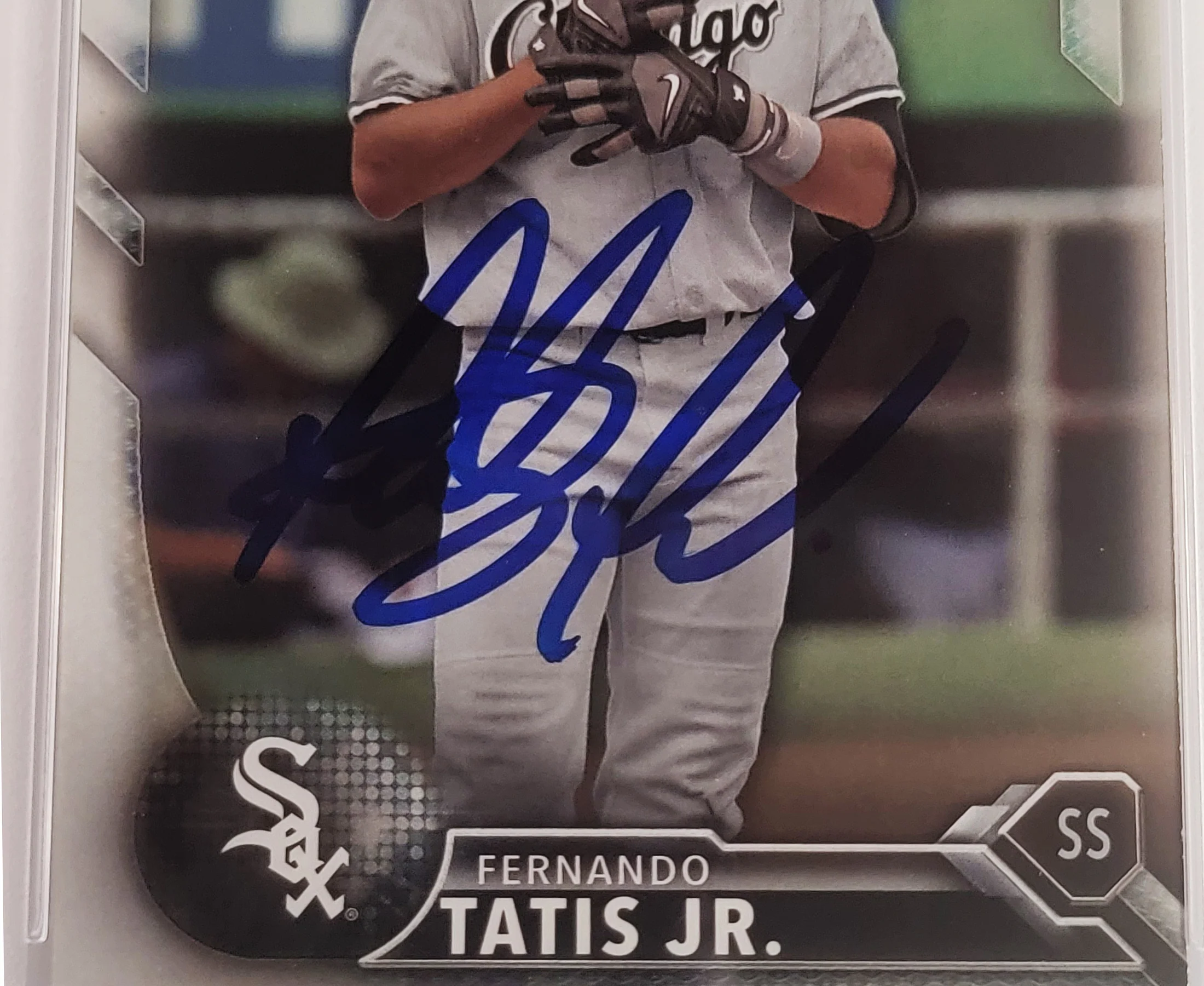 Fernando Tatis Jr. Autographed 2016 Bowman Prospects Rookie Card #BP17 San Diego Padres PSA 6 Auto Grade Gem Mint 10 PSA/DNA #62841234 - Image 3