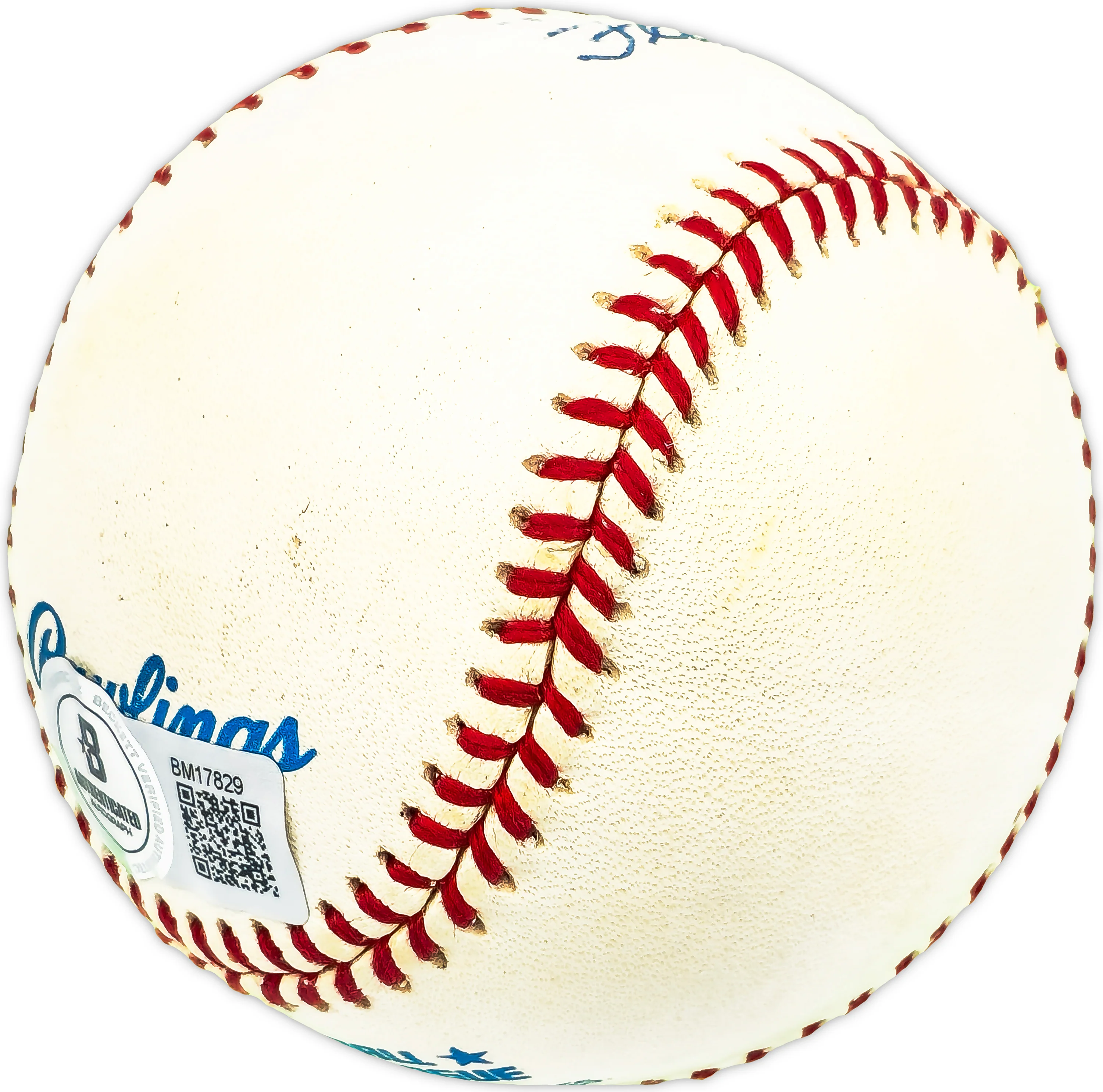 Flea Clifton Autographed Official AL Baseball Detroit Tigers Beckett BAS QR #BM17829 - Image 3