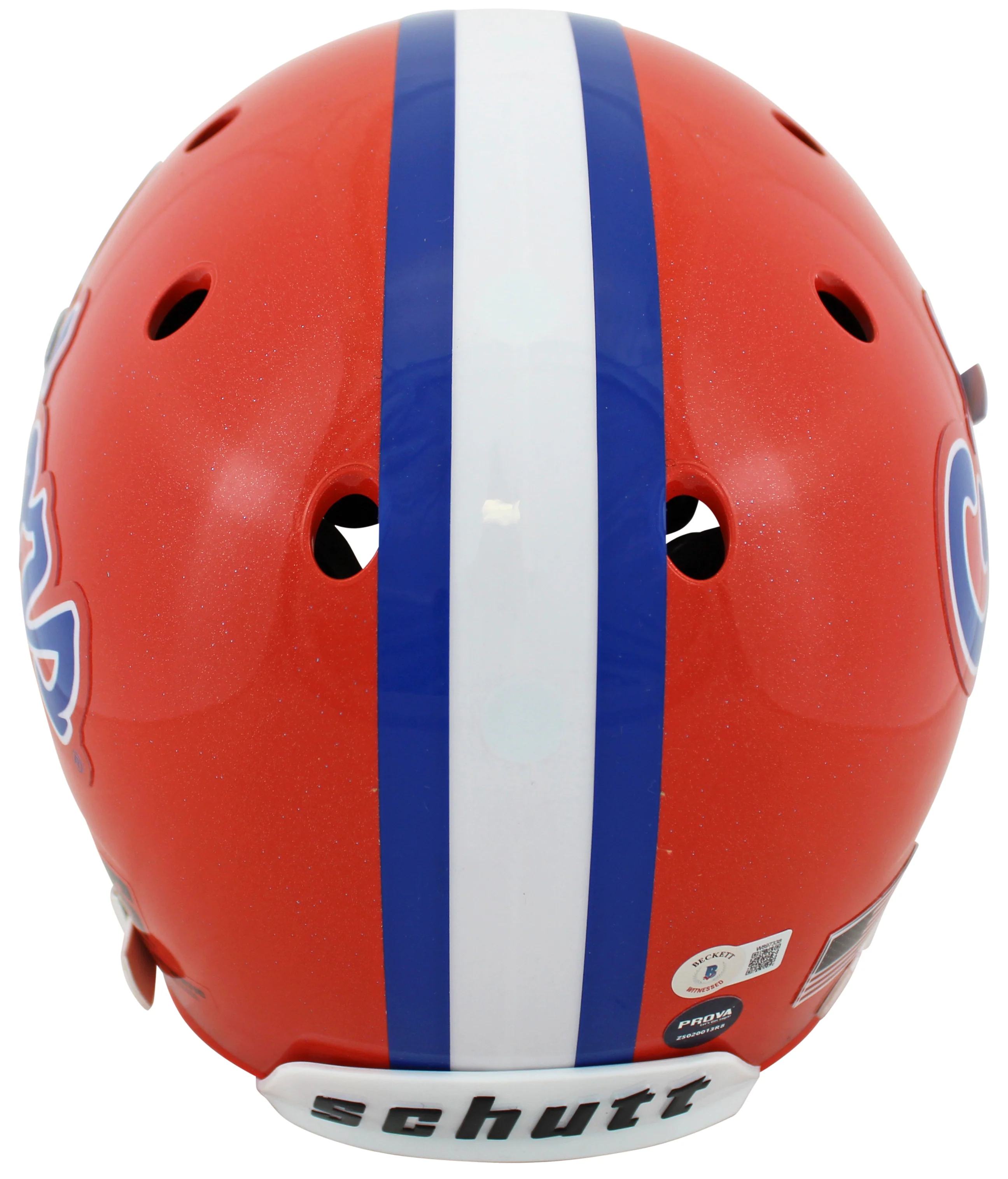 Florida Emmitt Smith Signed Schutt FS Speed Proline Helmet w/ Case BAS Wit - Image 4