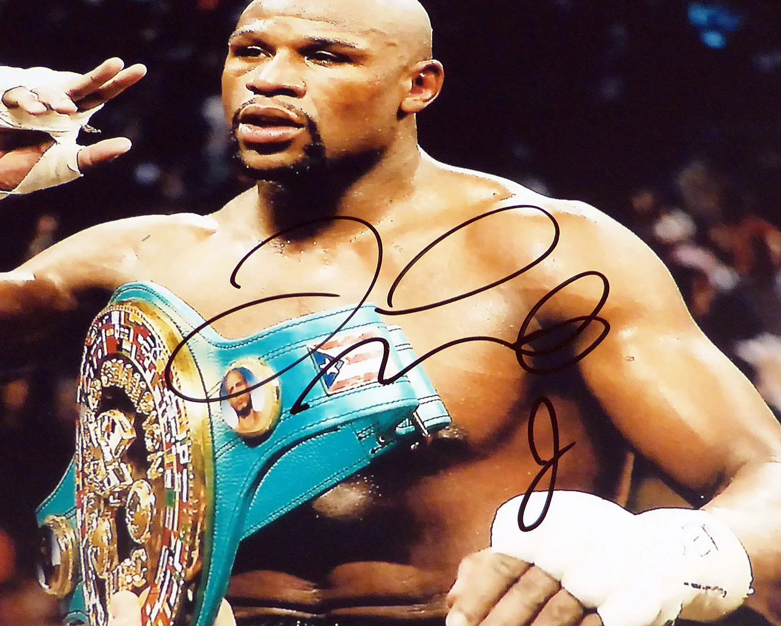 Floyd Mayweather Jr. Autographed 16x20 Photo JSA #WPP775522 - Image 2