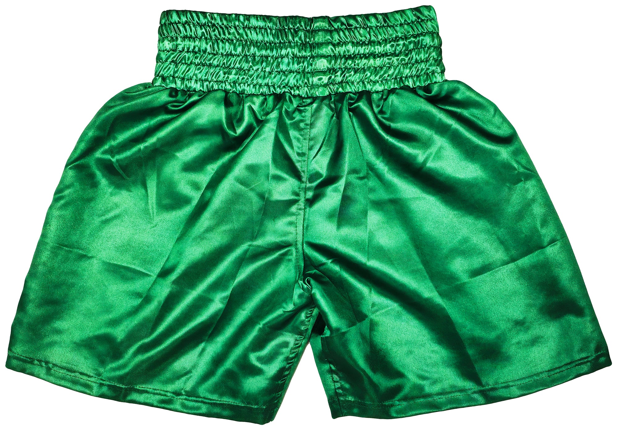 Floyd Mayweather Jr. Autographed Green Boxing Trunks Beckett BAS Witness Stock #221642 - Image 4