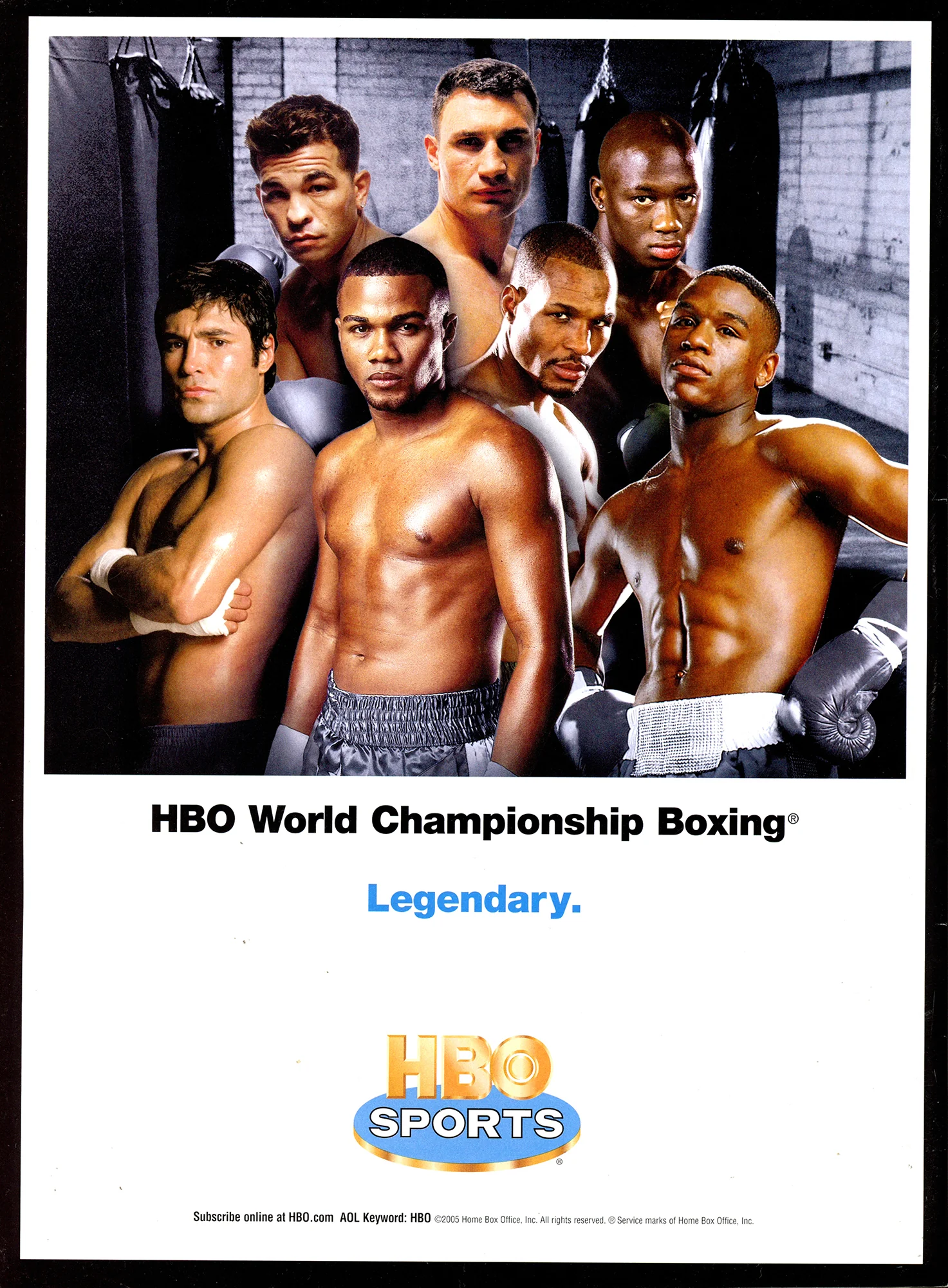 Floyd Mayweather Jr. & Glen Johnson Autographed Boxing Digest Magazine (Smudged) Beckett BAS #AC56924 - Image 2