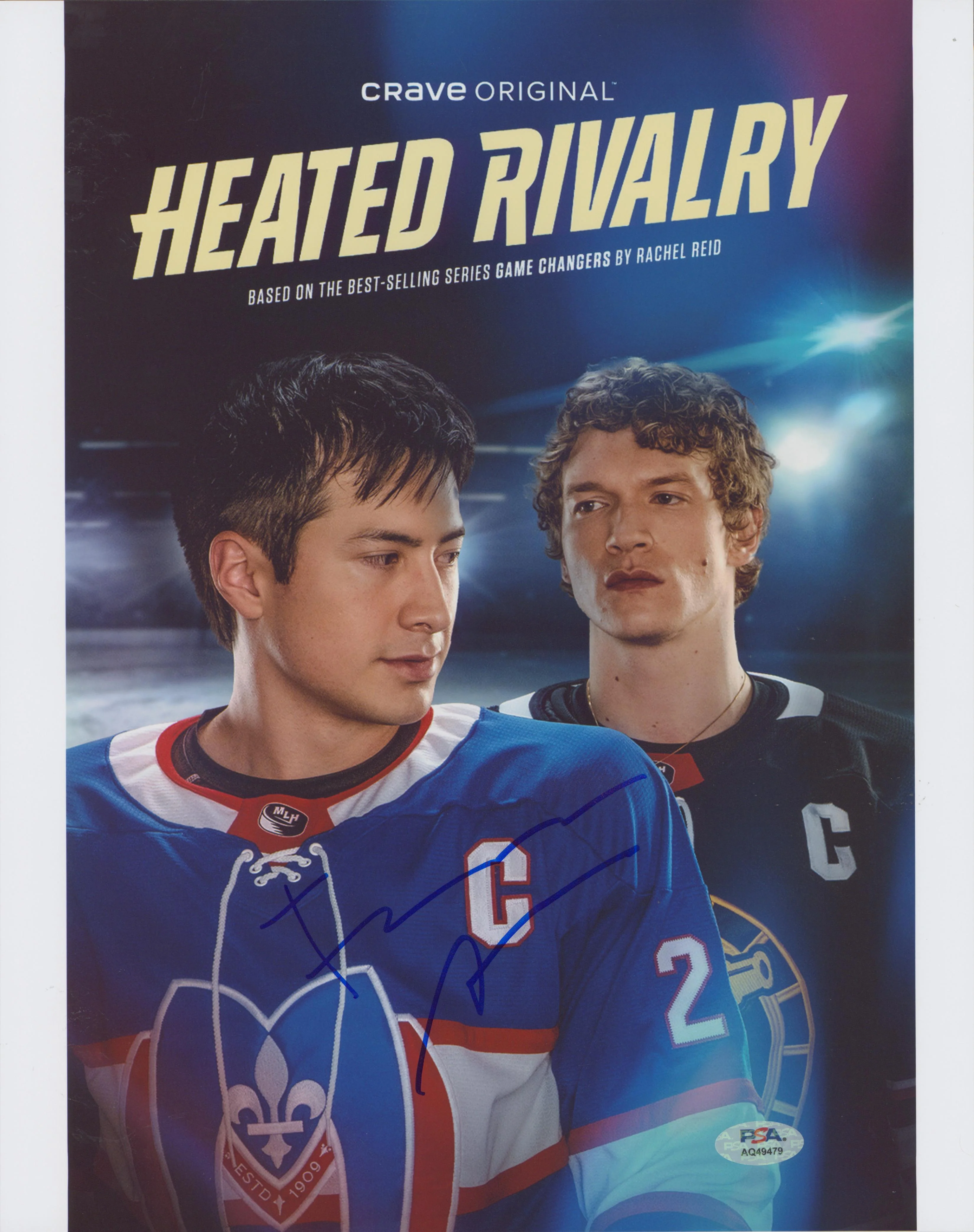 Francois Arnaud Heated Rivalry Authentic Signed 11x14 Photo PSA/DNA #AQ49479 - Image 2
