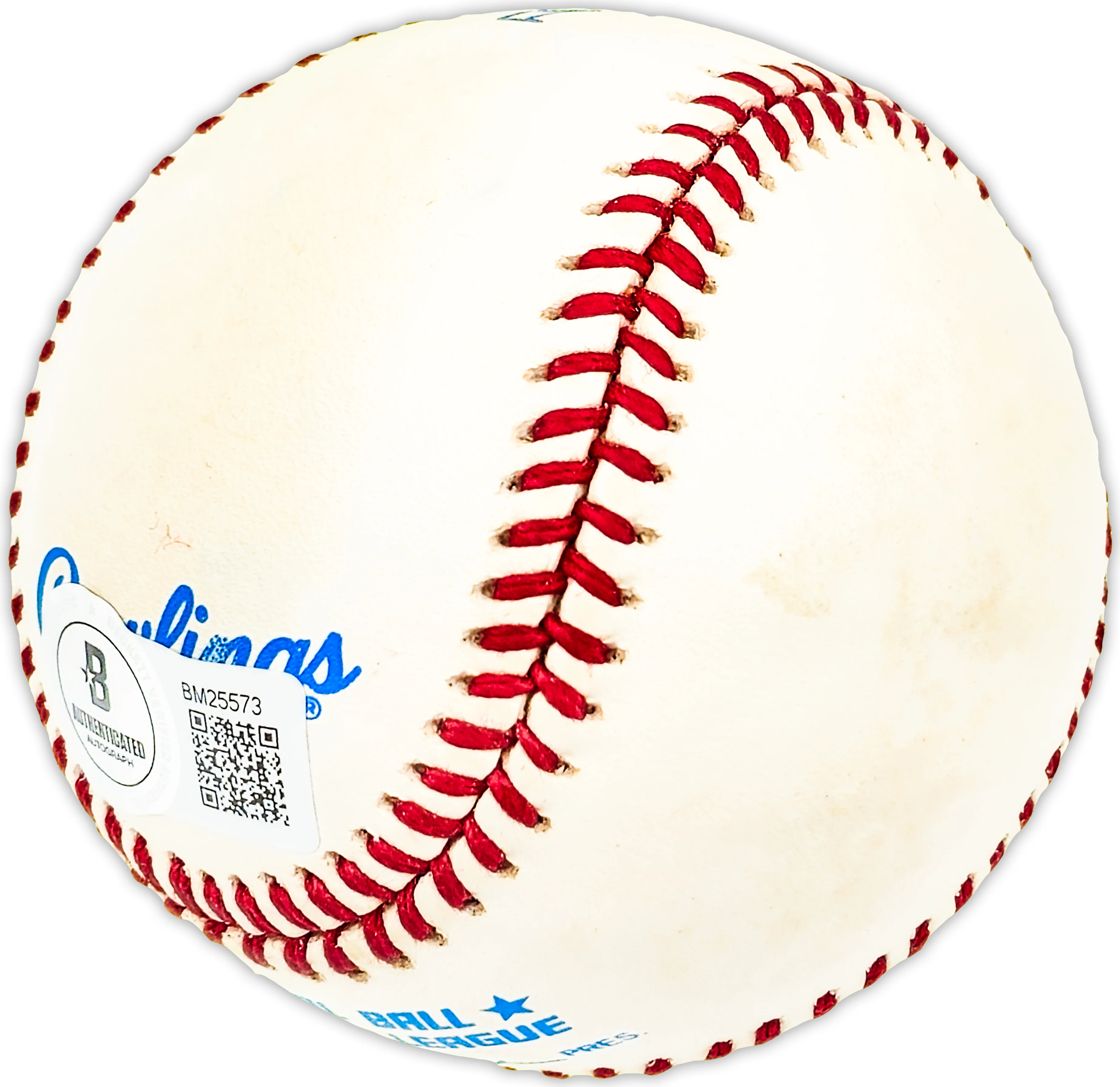 Frank Campos Autographed Official AL Baseball Washington Senators Beckett BAS QR #BM25573 - Image 3