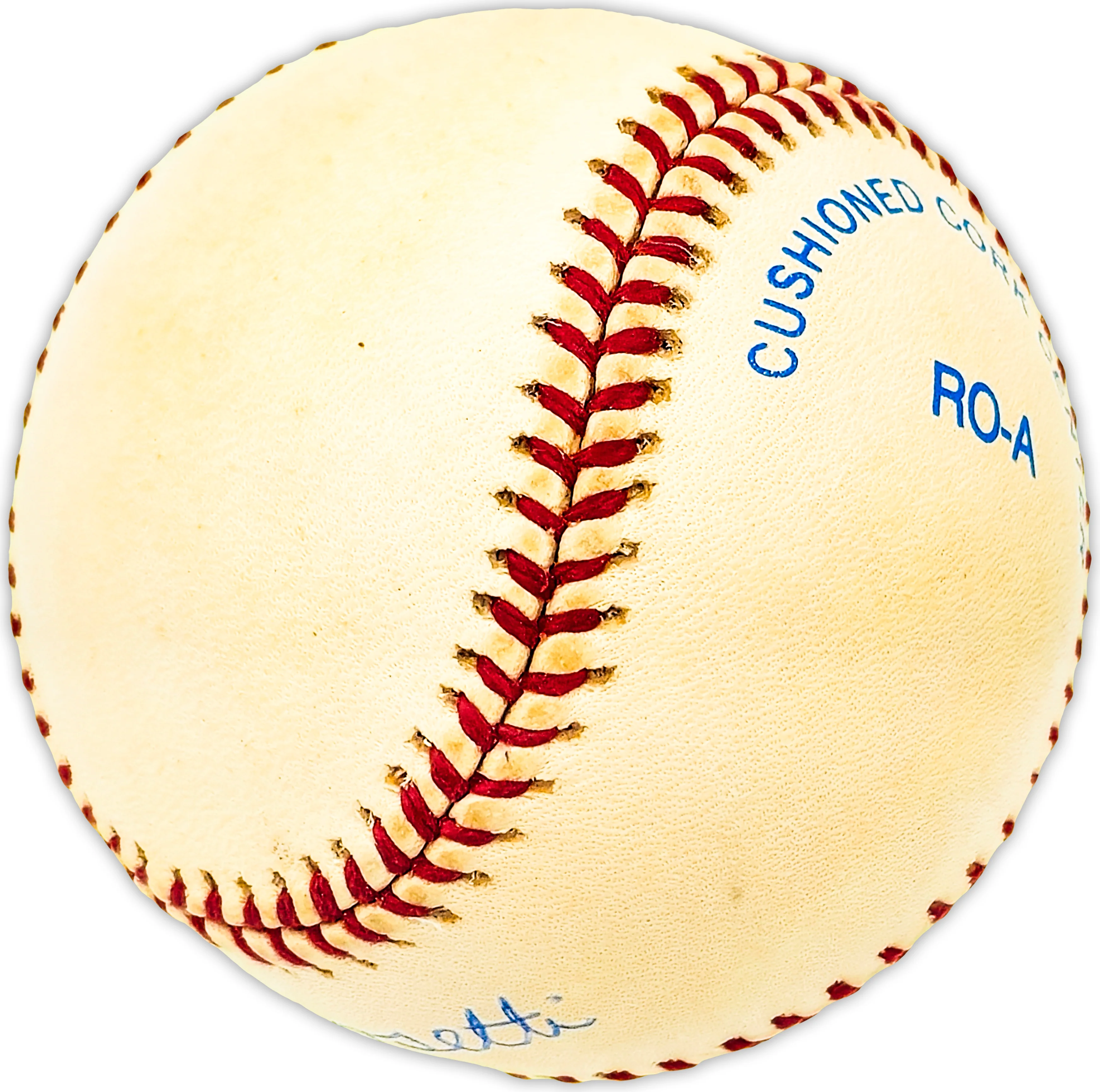 Frank Crosetti Autographed Official AL Baseball New York Yankees Beckett BAS QR #BM25179 - Image 4