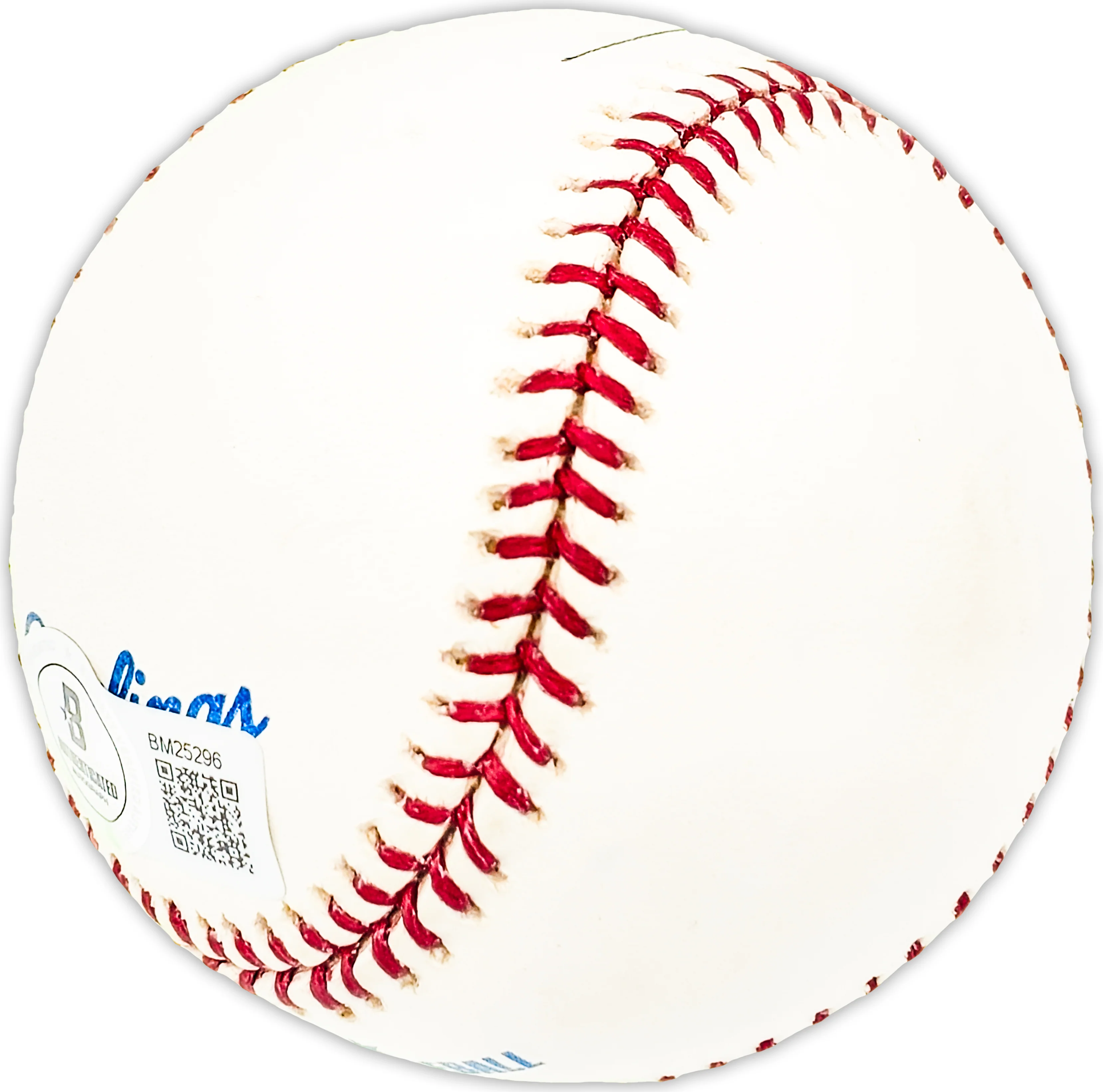 Frank Dasso Autographed Official MLB Baseball Cincinnati Reds Beckett BAS QR #BM25296 - Image 3