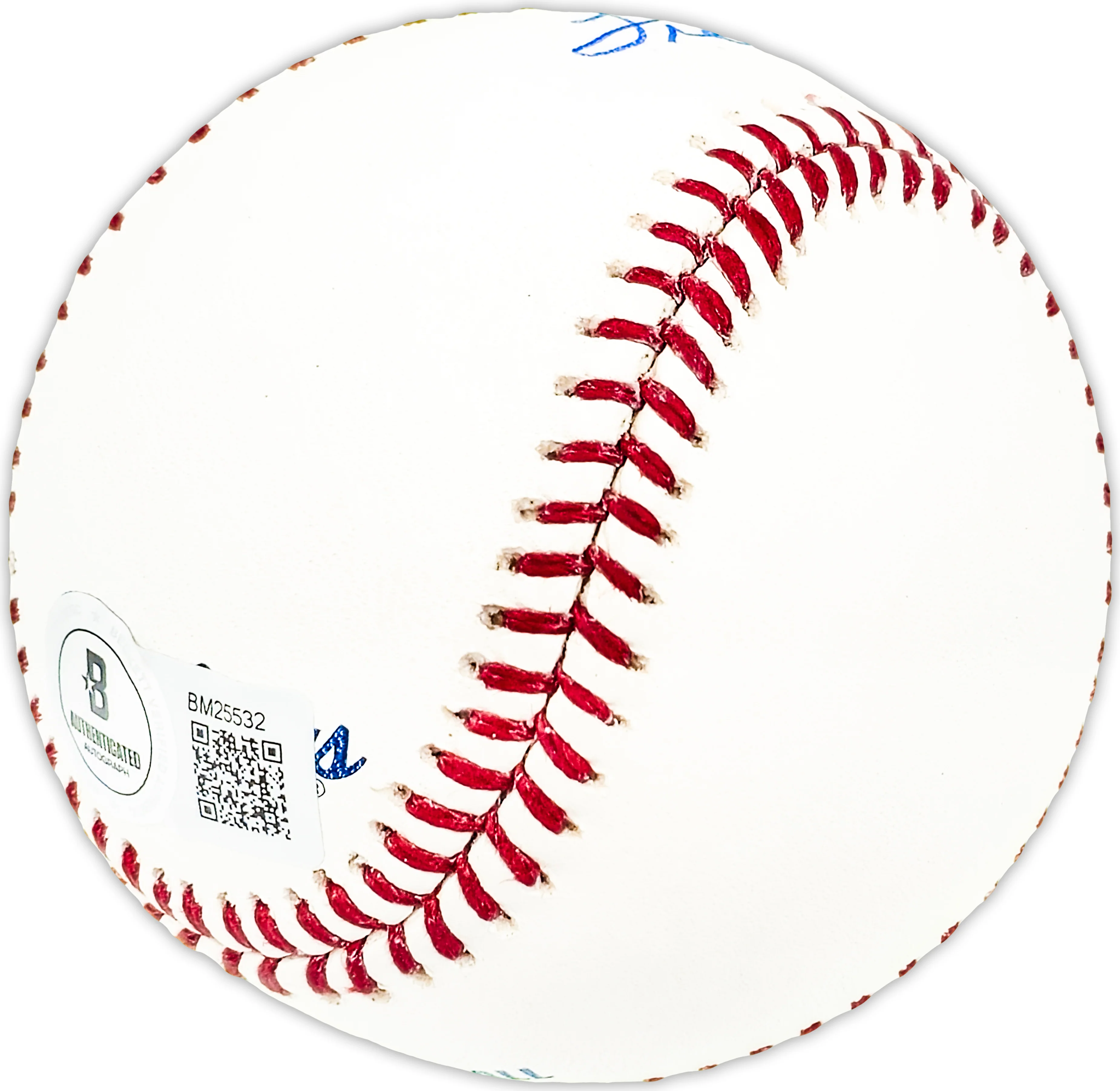 Frank Ernaga Autographed Official MLB Baseball Chicago Cubs Beckett BAS QR #BM25532 - Image 3