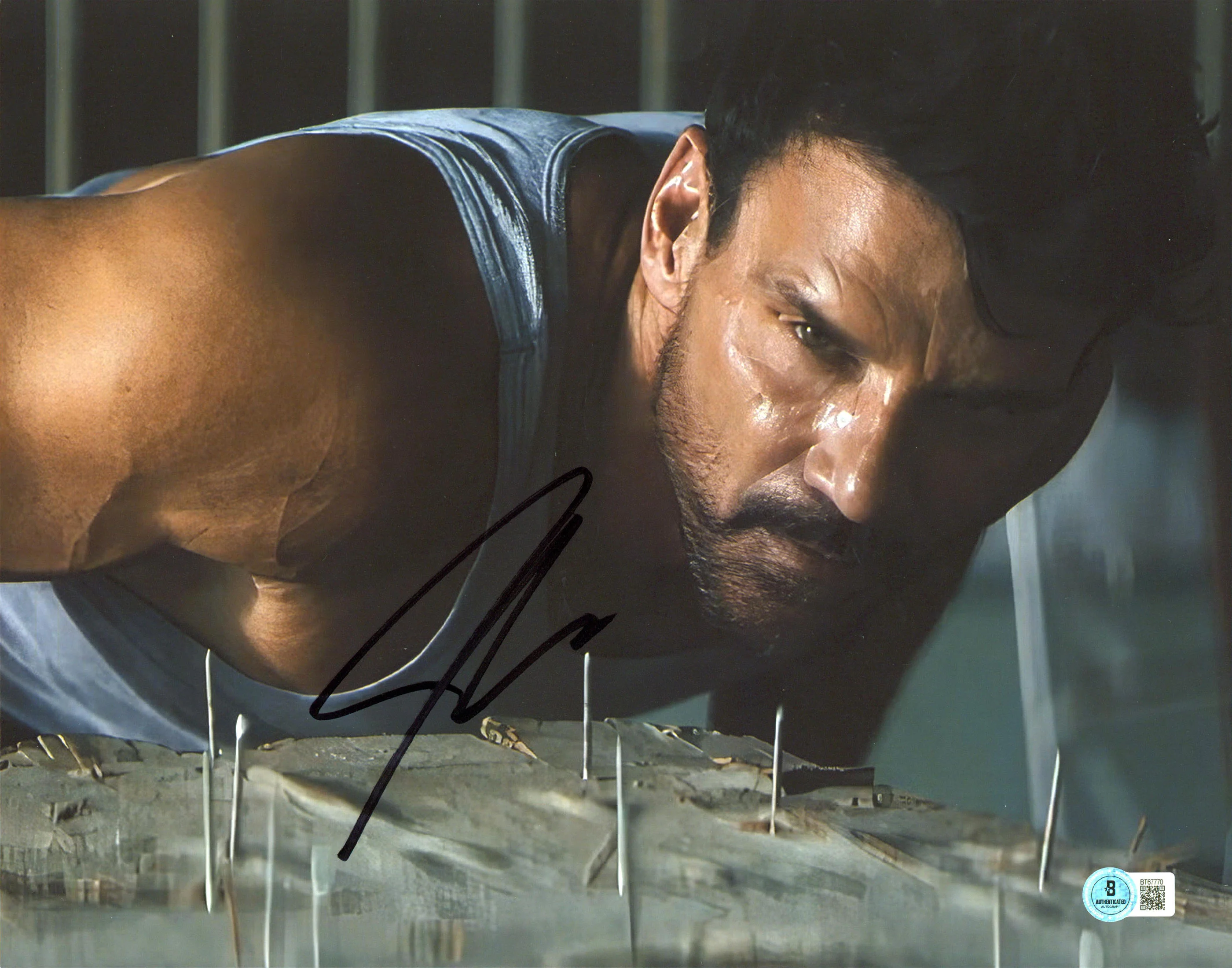 Frank Grillo Werewolves Authentic Signed 11x14 Horizontal Photo BAS #BT67770 - Image 2