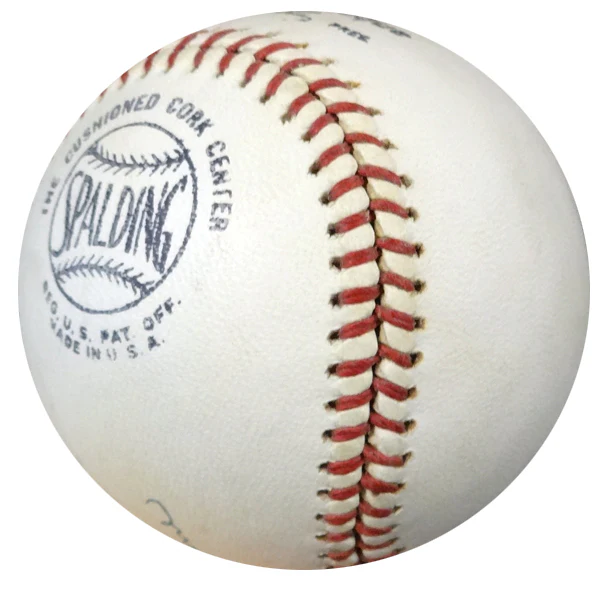 Frank Gustine Autographed Official NL Baseball Pittsburgh Pirates "To Johnny, Best Wishes" PSA/DNA #Z80103 - Image 3