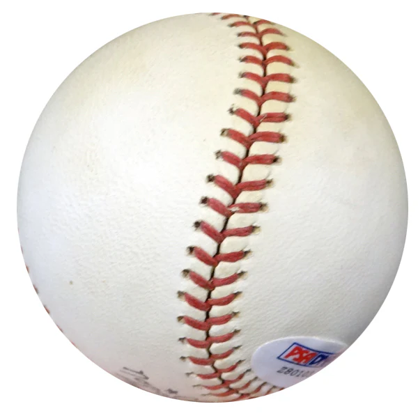 Frank Gustine Autographed Official NL Baseball Pittsburgh Pirates "To Johnny, Best Wishes" PSA/DNA #Z80103 - Image 4