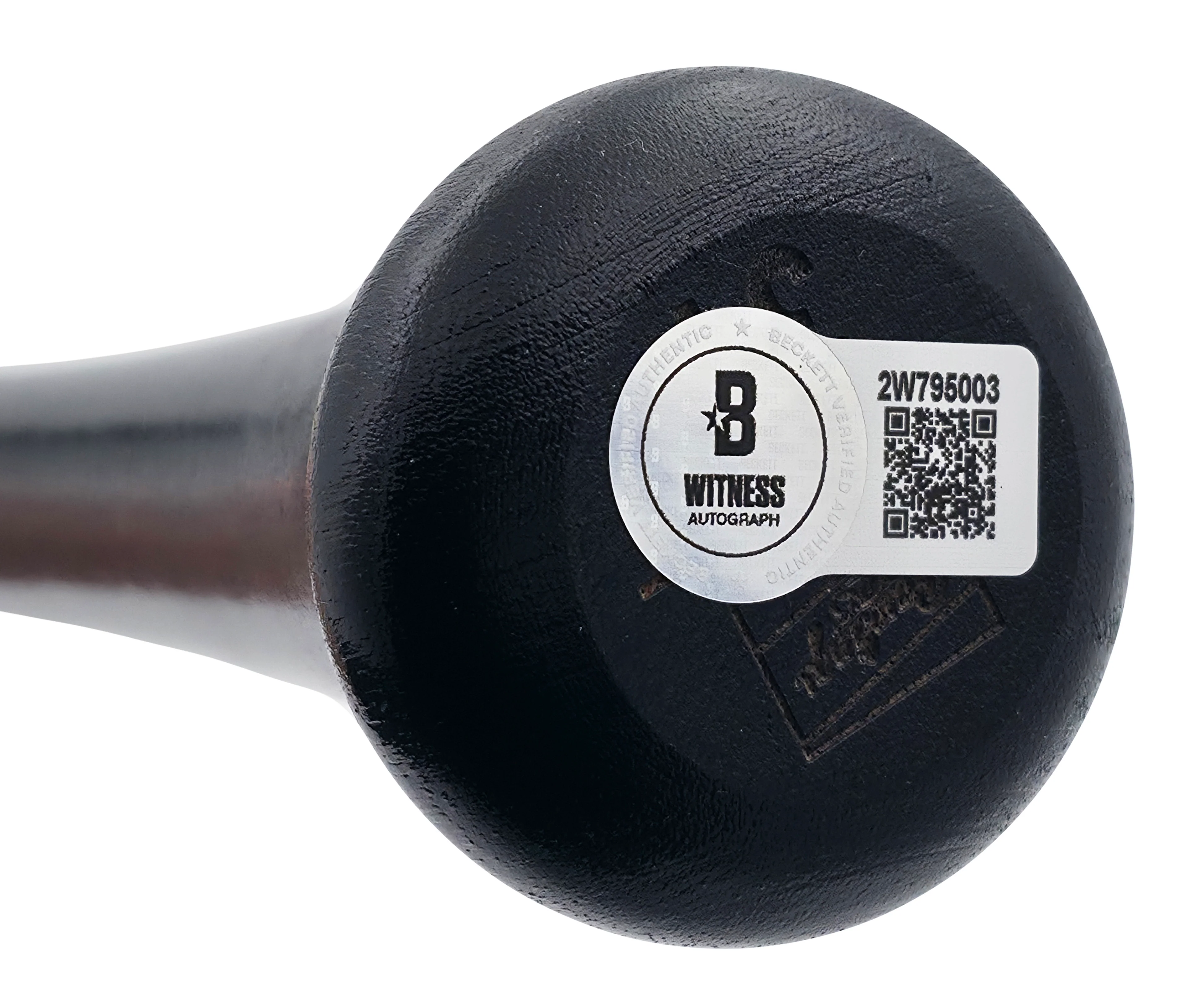 Frank Thomas Autographed Black Rawlings Adirondack Baseball Bat Chicago White Sox Beckett BAS Witness Stock #239728 - Image 5