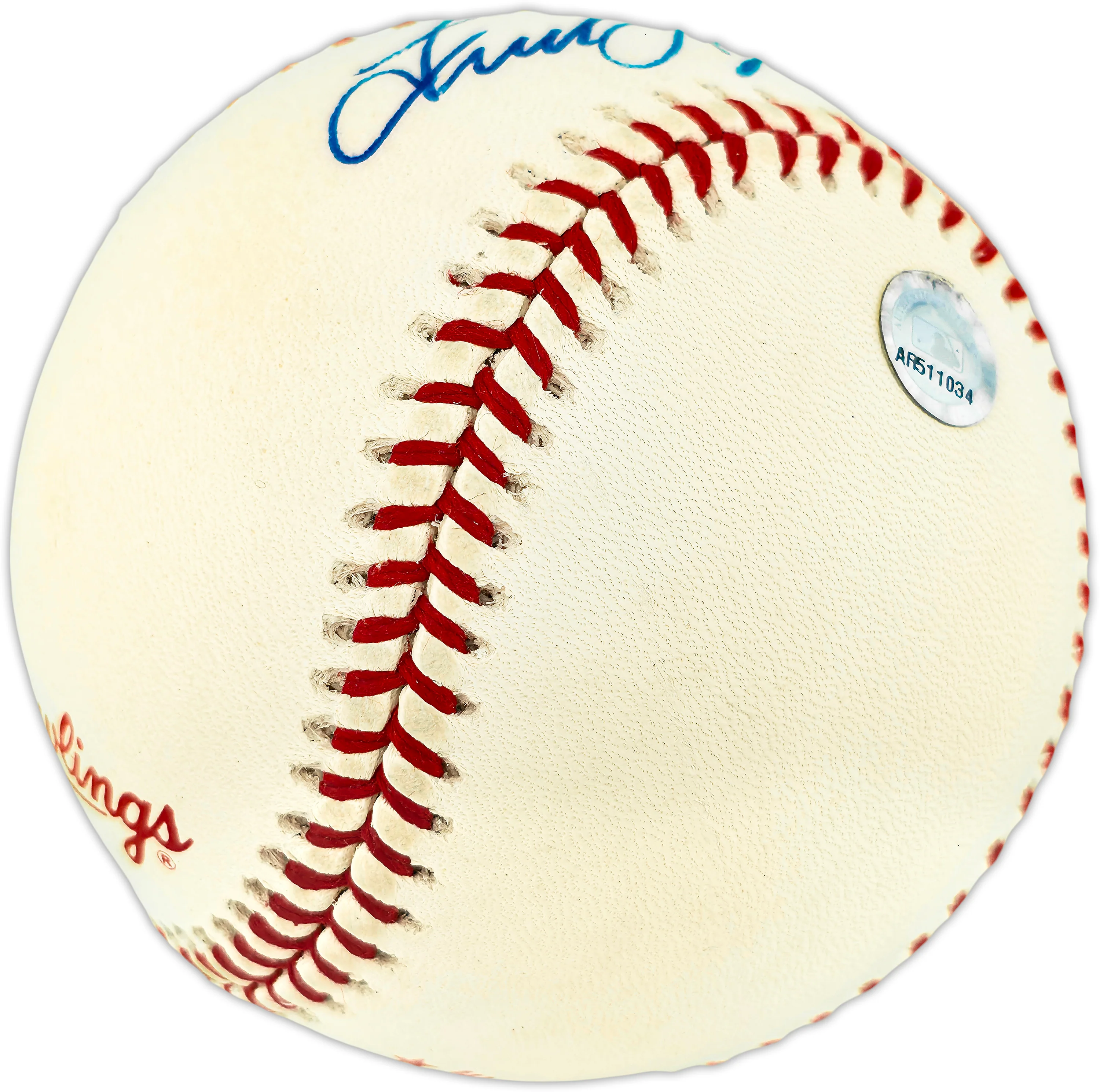 Fred Lynn Autographed Official 1979 All Star Game Logo Baseball Boston Red Sox MLB Holo #AR511034 - Image 4