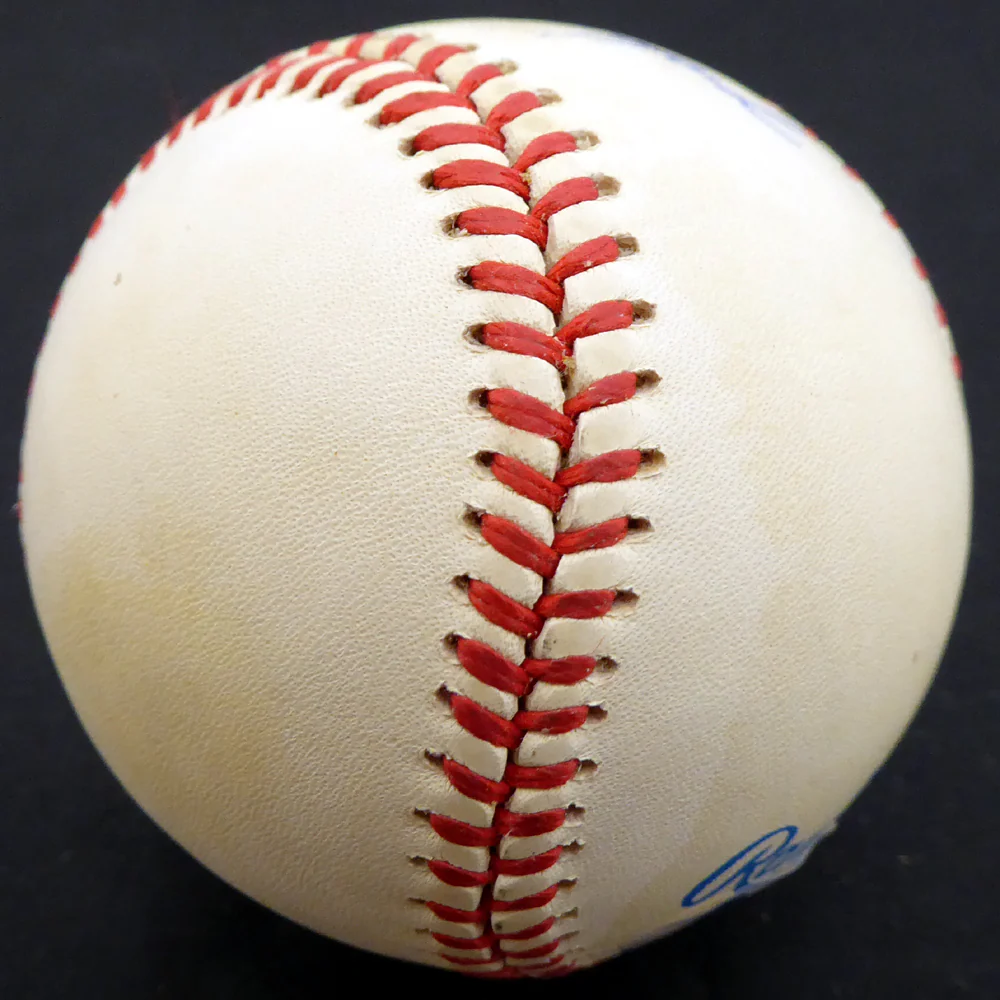 Freddie Sanford Autographed Official AL Baseball St. Louis Browns, New York Yankees Beckett BAS #F27639 - Image 4