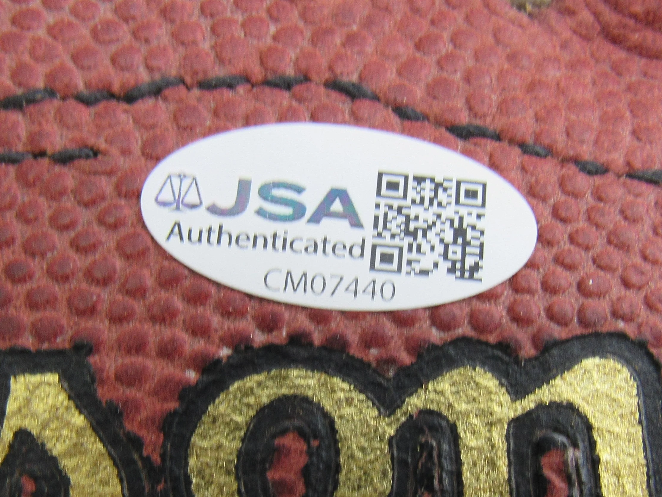 Emmitt Smith Signed Auto Wilson Football JSA CM07440 - Image 5