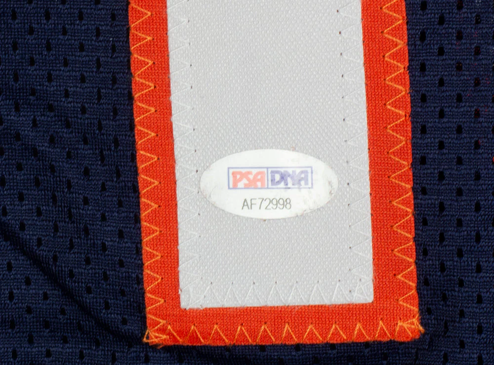 Gale Sayers Signed Custom Blue Pro Style Football Jersey PSA/DNA - Image 3