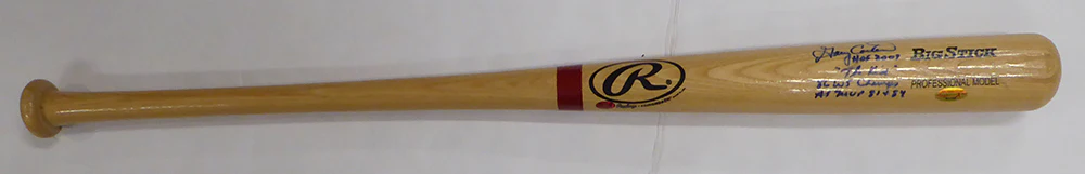 Gary Carter Autographed Rawlings Bat Expos, Mets "HOF 2001, The Kid, 86 WS Champs & AS MVP 81 & 84" Beckett BAS QR #BU87134 - Image 5