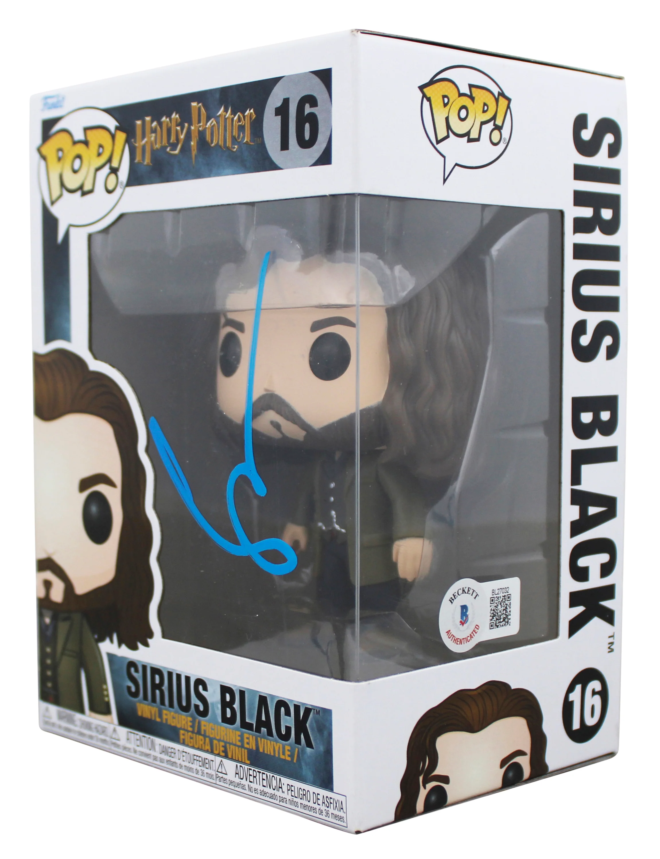 Gary Oldman Harry Potter Signed Sirius Black #16 Funko Pop Figure BAS #BL27032 - Image 3