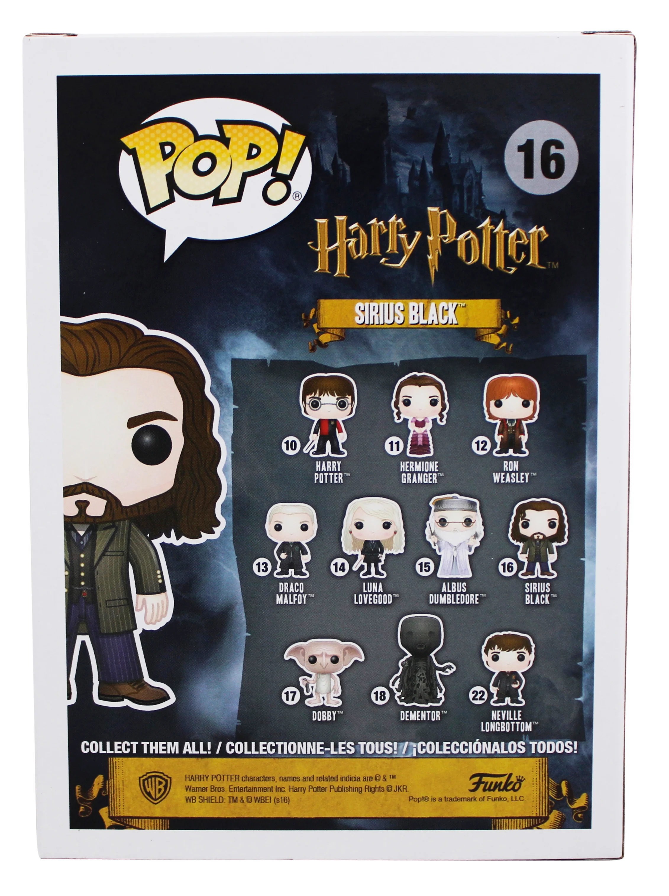 Gary Oldman Harry Potter Signed Sirius Black #16 Funko Pop Figure BAS #BR40957 - Image 5