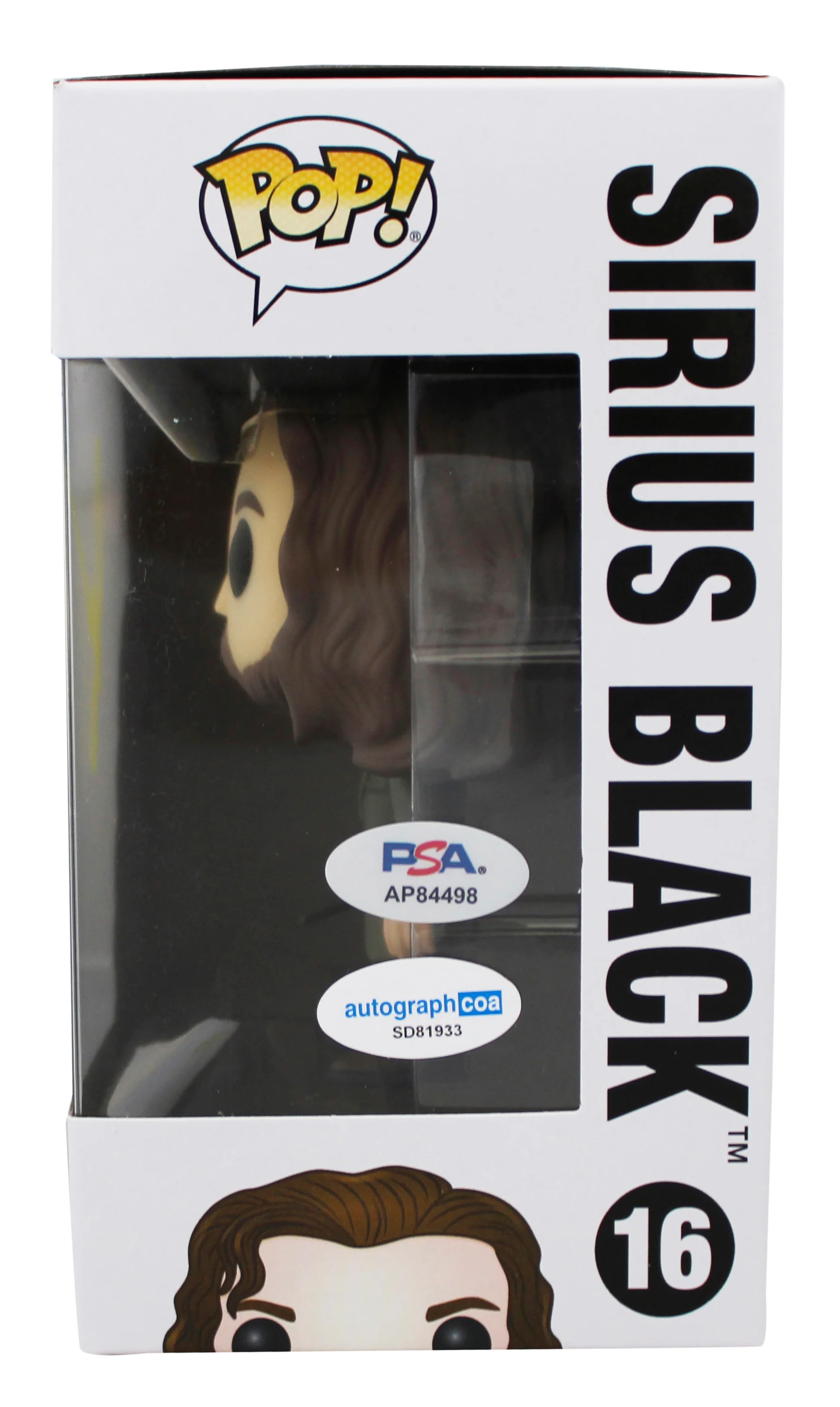Gary Oldman Harry Potter Signed Sirius Black #16 Funko Pop Figure PSA #AP84498 - Image 4