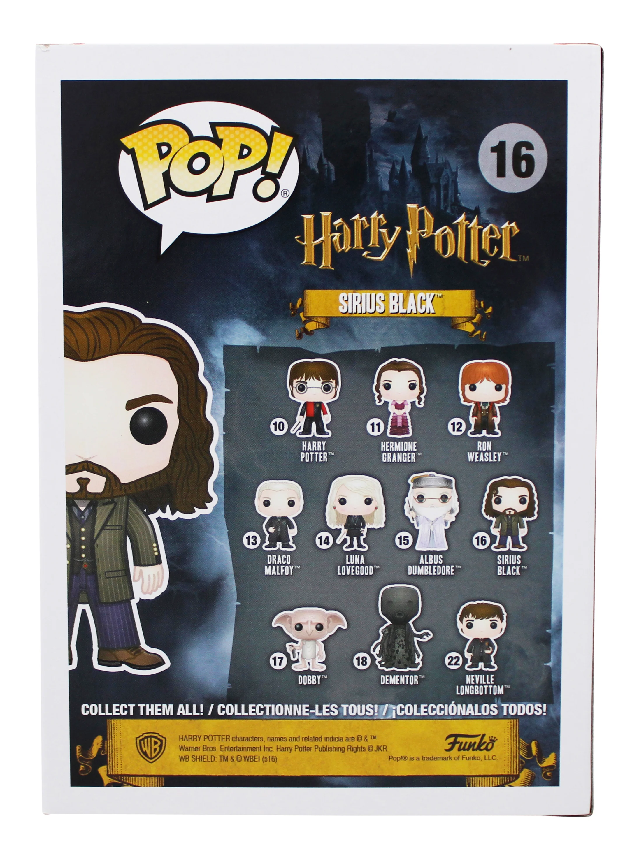 Gary Oldman Harry Potter Signed Sirius Black #16 Funko Pop Figure PSA #AP84498 - Image 5