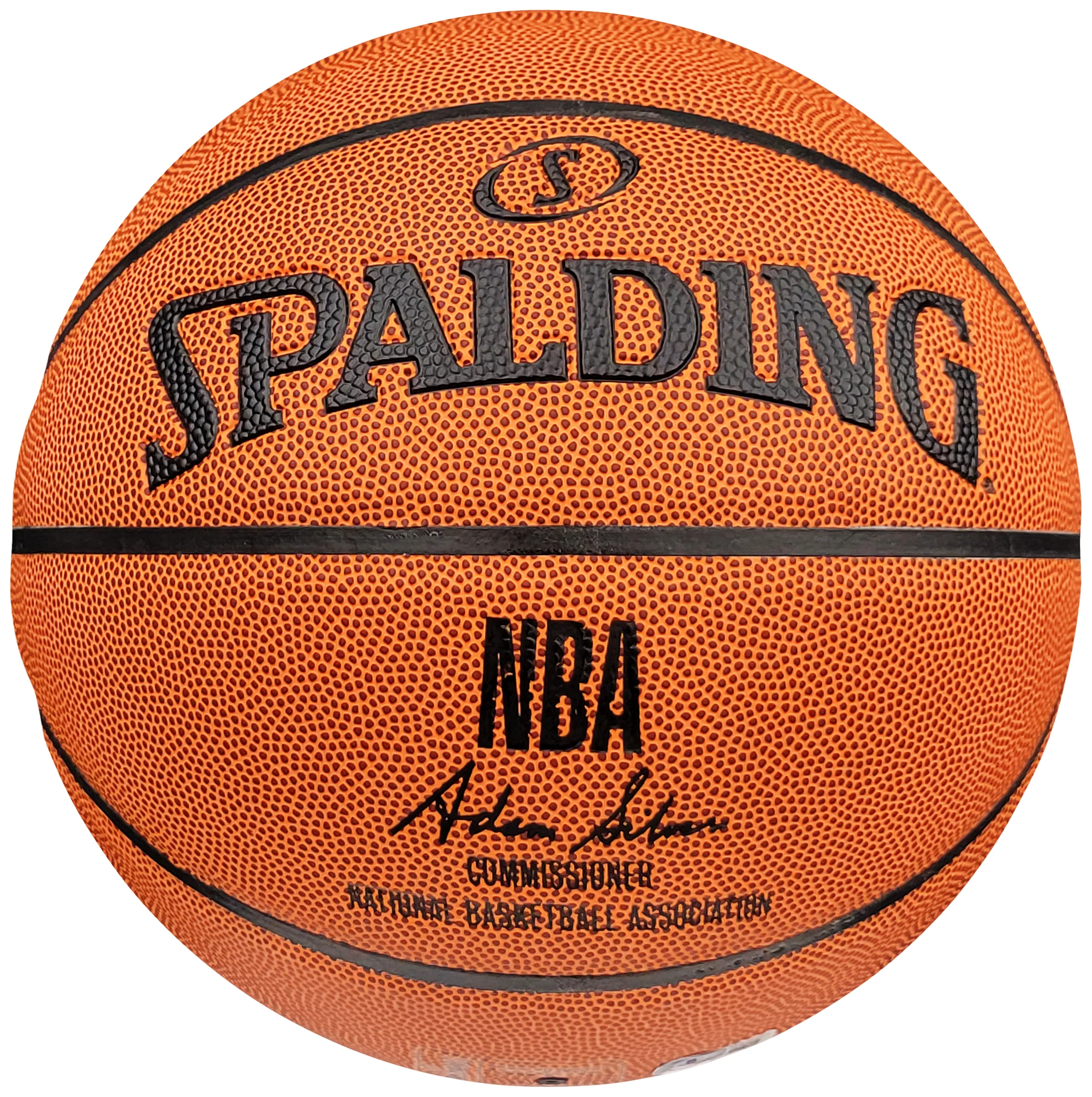 Gary Payton Autographed Official Spalding White Panel Basketball Seattle Supersonics "HOF 2013" Beckett BAS QR Stock #206122 - Image 3