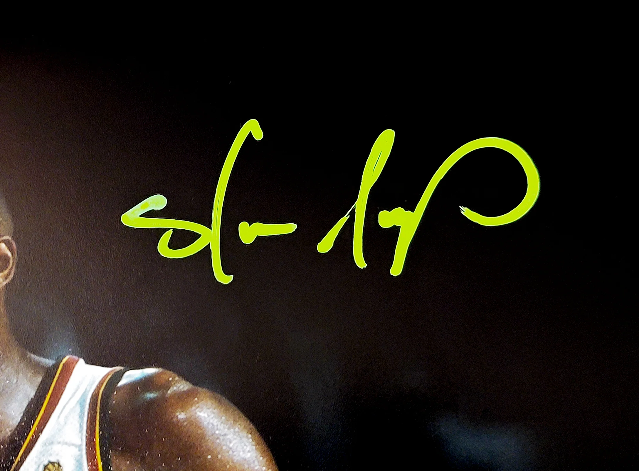 Gary Payton & Shawn Kemp Autographed 16x20 Photo Seattle Supersonics Beckett BAS QR Stock #203418 - Image 3
