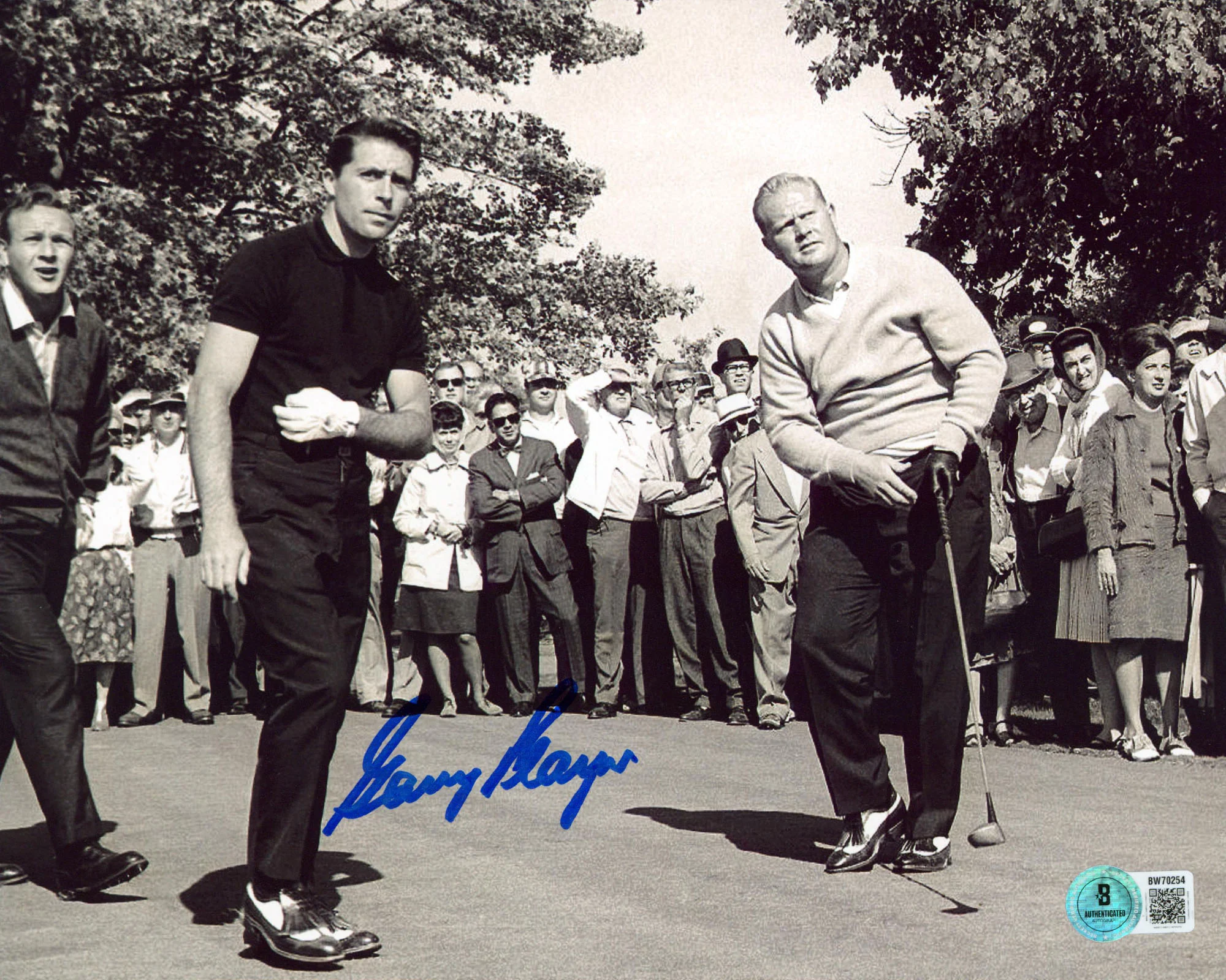 Gary Player Authentic Signed 8x10 Horizontal Photo Autographed BAS 3 - Image 2