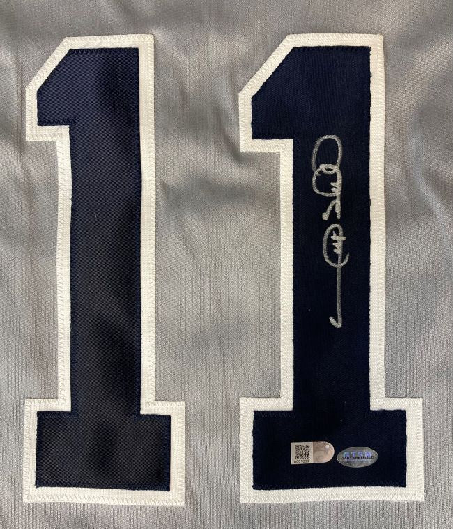 Gary Sheffield New York Signed Gray Baseball Jersey Sports Integrity - Image 2