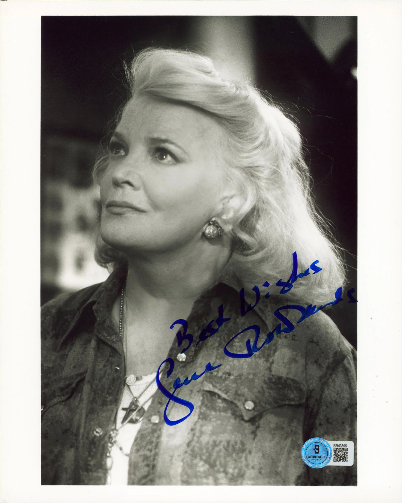 Gena Rowlands The Notebook "Best Wishes" Authentic Signed 8x10 Photo BAS BR43896 - Image 2