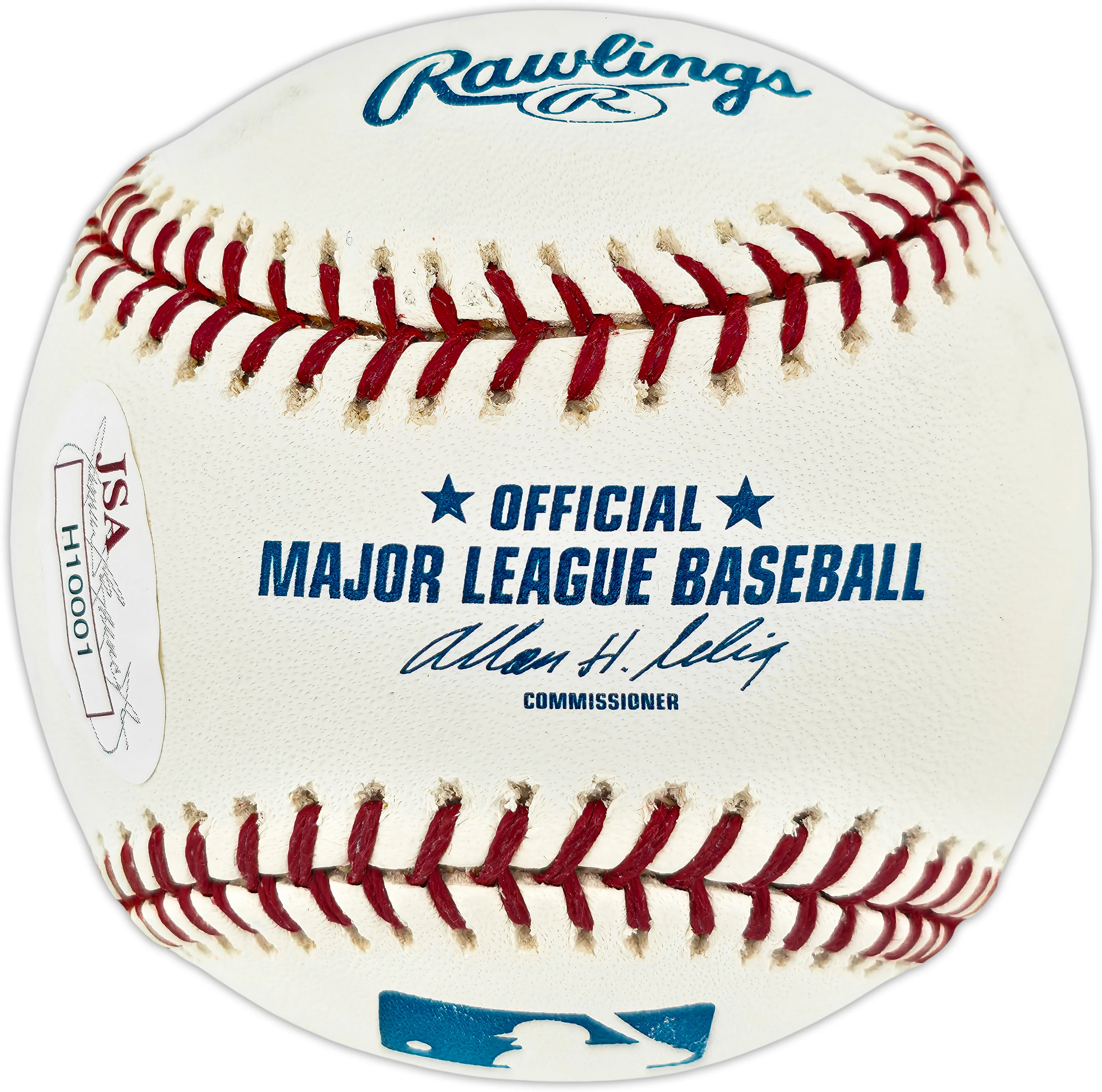 Gene Elston Autographed Official MLB Baseball Houston Astros "HOF 2006" JSA #H10001 - Image 2