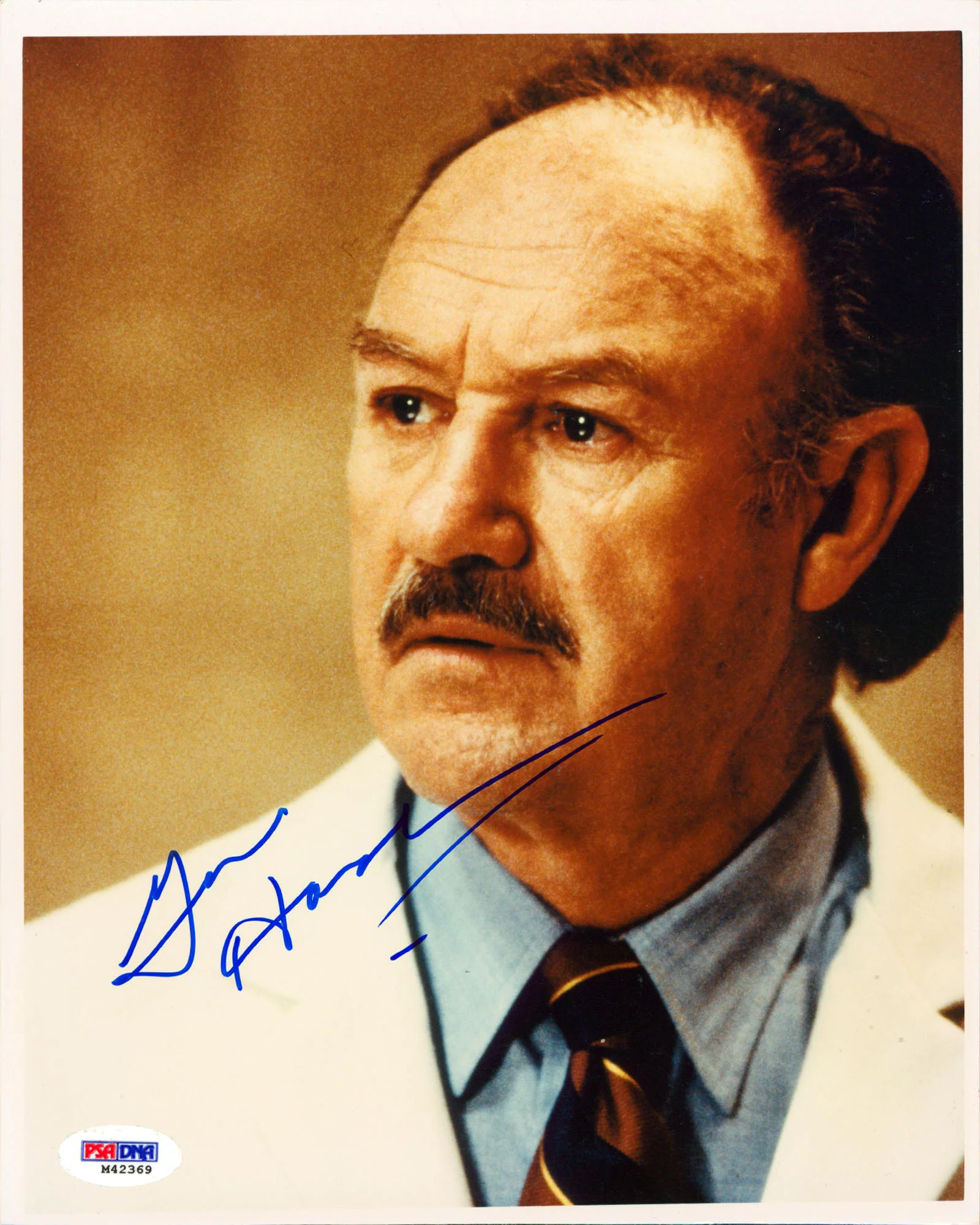 Gene Hackman Extreme Measures Authentic Signed 8x10 Photo PSA/DNA #M42369 - Image 2