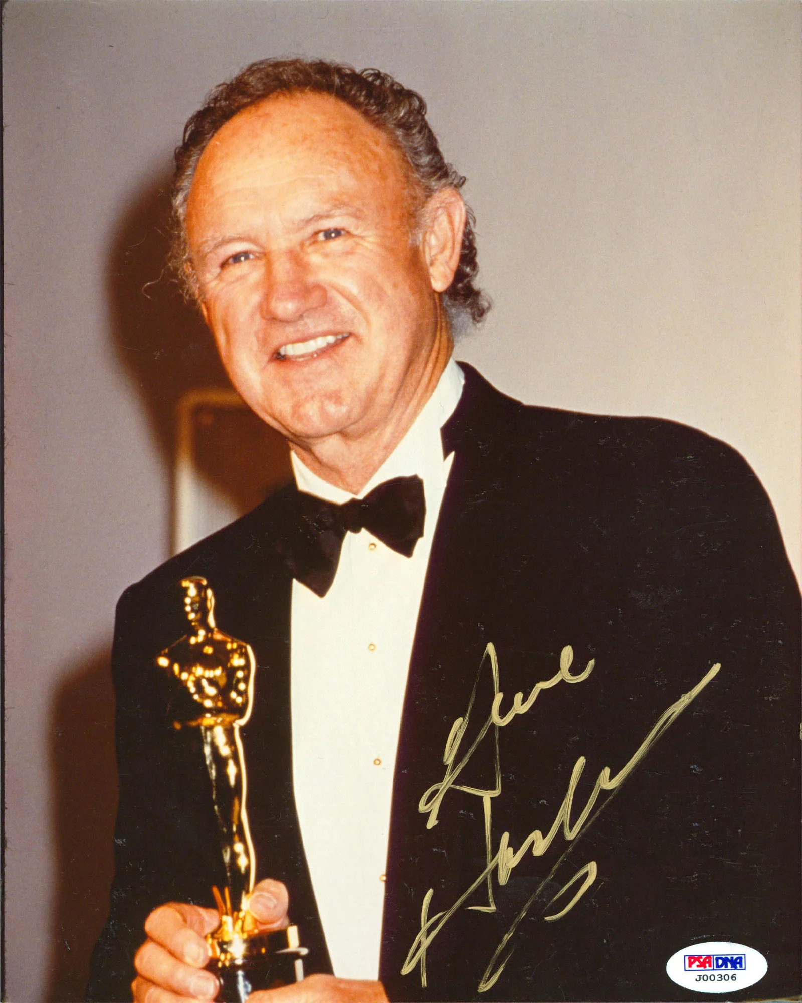 Gene Hackman The French Connection Authentic Signed 8x10 Photo PSA/DNA #J00306 - Image 2