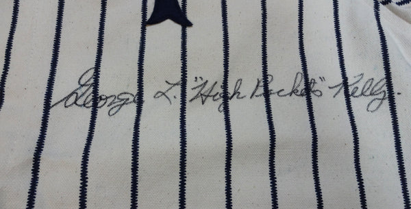 New York Giants George "High Pockets" Kelly Autographed White Jersey PSA/DNA #X04501 - Image 4