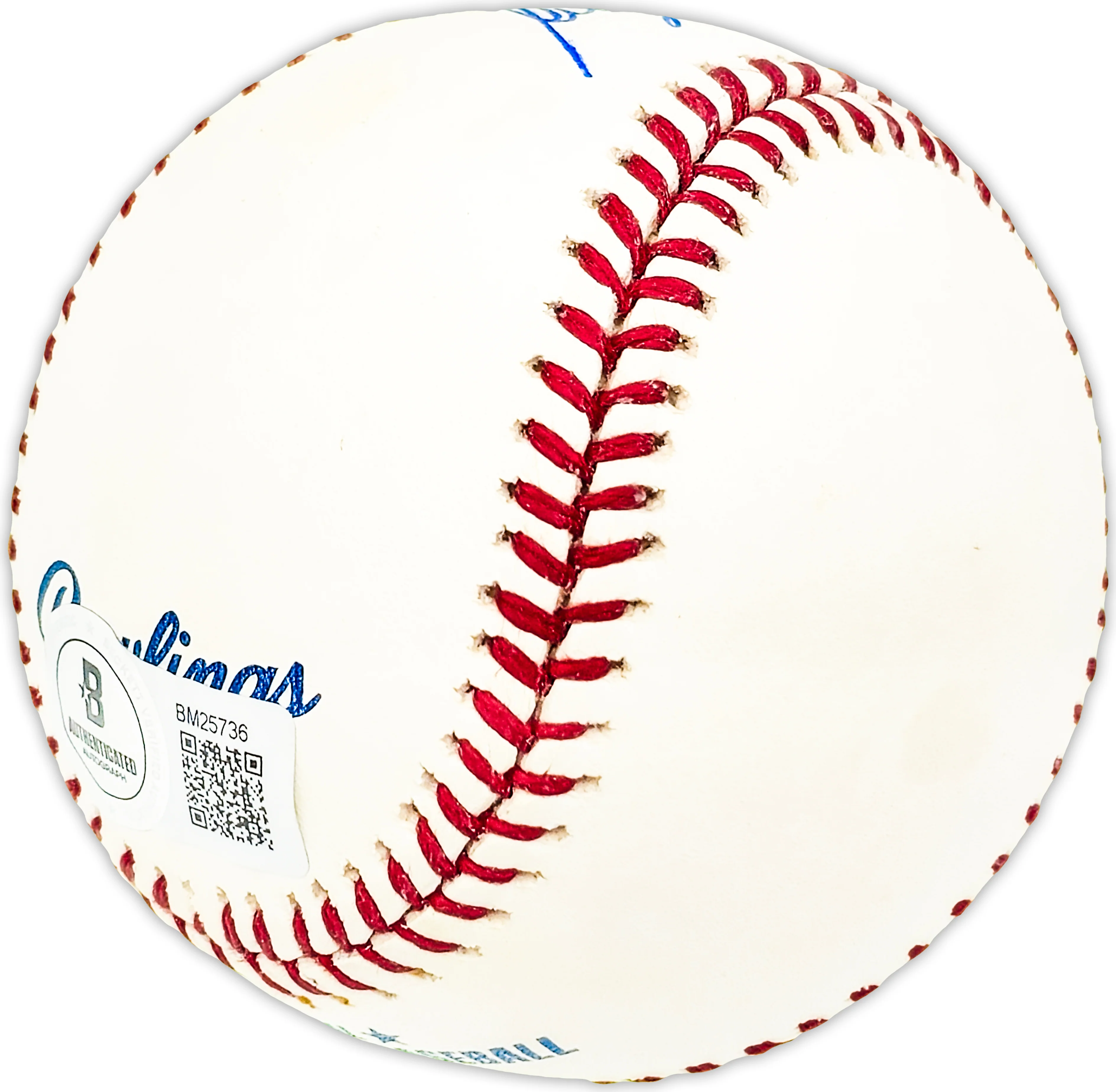 George Lauzerique Autographed Official MLB Baseball Oakland A's Beckett BAS QR #BM25736 - Image 3
