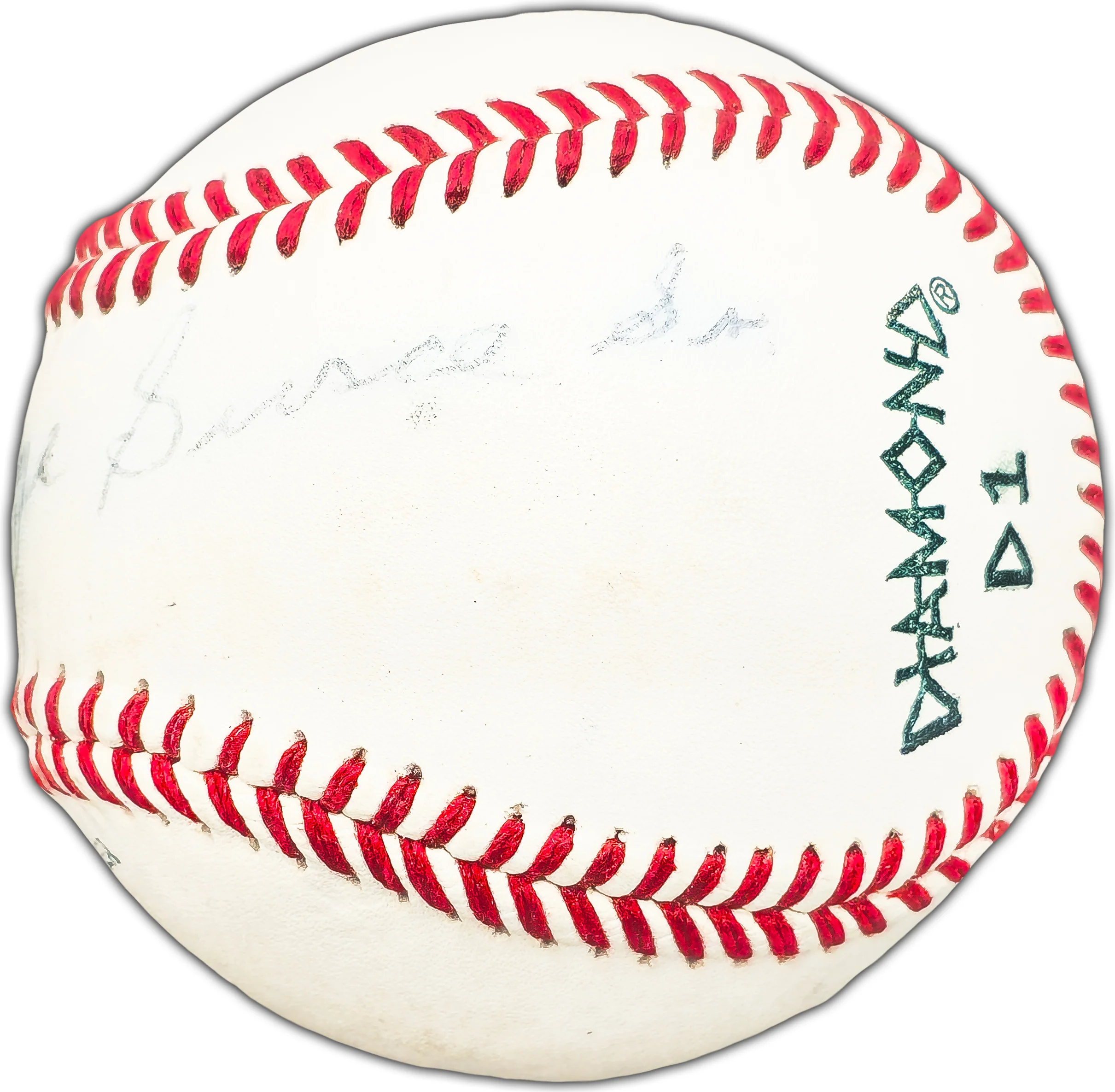 George Susce Sr. Autographed Official NCAA Baseball Boston Red Sox "To William Best Wishes" Beckett BAS #BK44485 - Image 3
