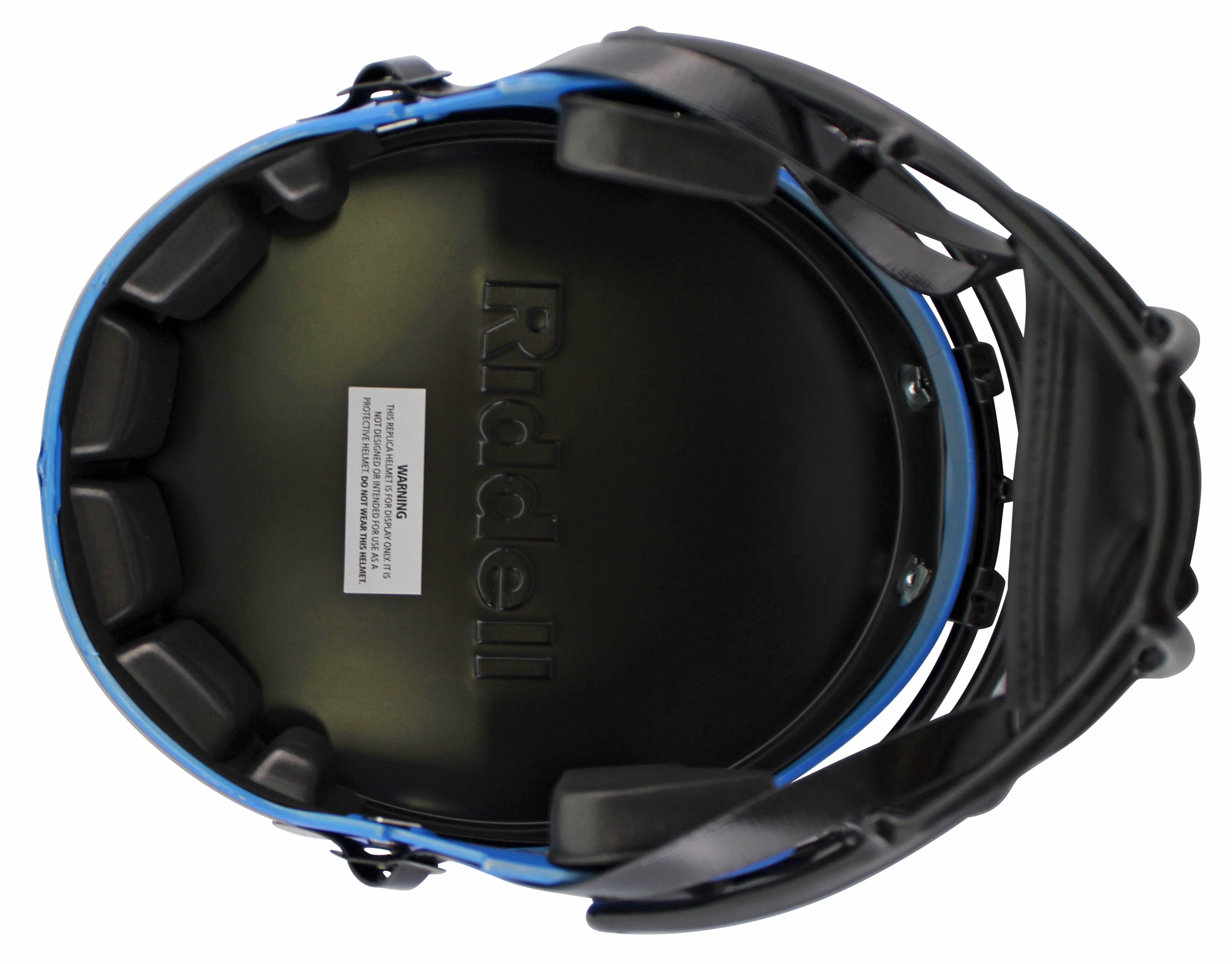 Giants Michael Strahan Signed Rave Full Size Speed Rep Helmet W/ Case BAS Wit - Image 5