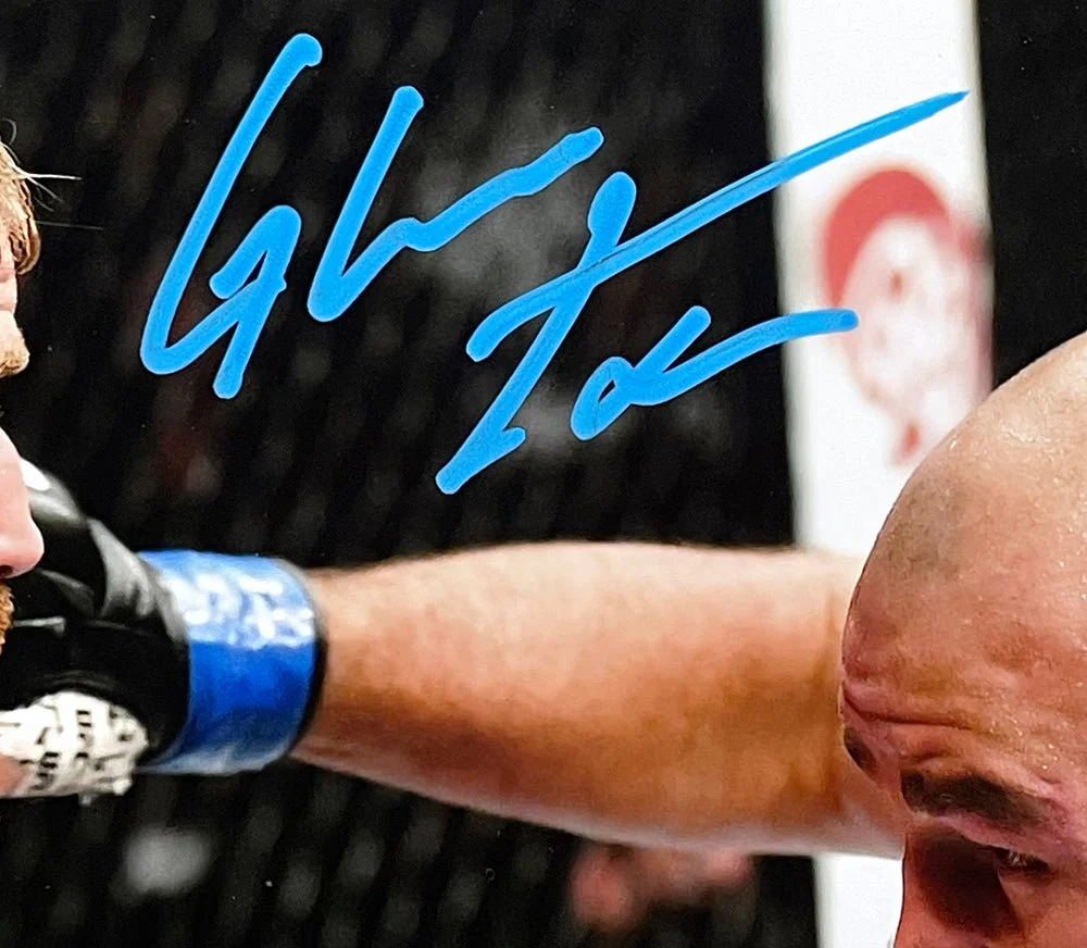 Glover Teixeira Signed 8x10 MMA Photo vs Jan Blachowicz JSA - Image 2