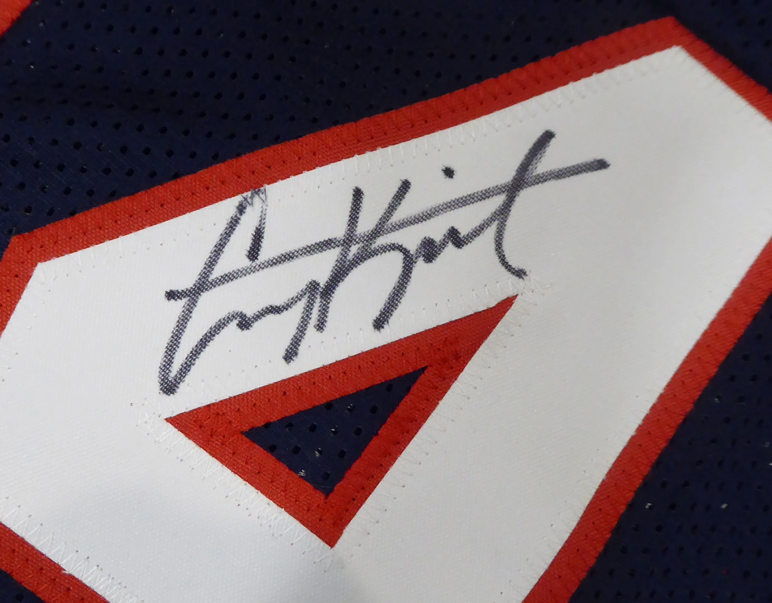 Gonzaga Bulldogs Corey Kispert Autographed Blue Jersey MCS Holo Stock #194889 - Image 3