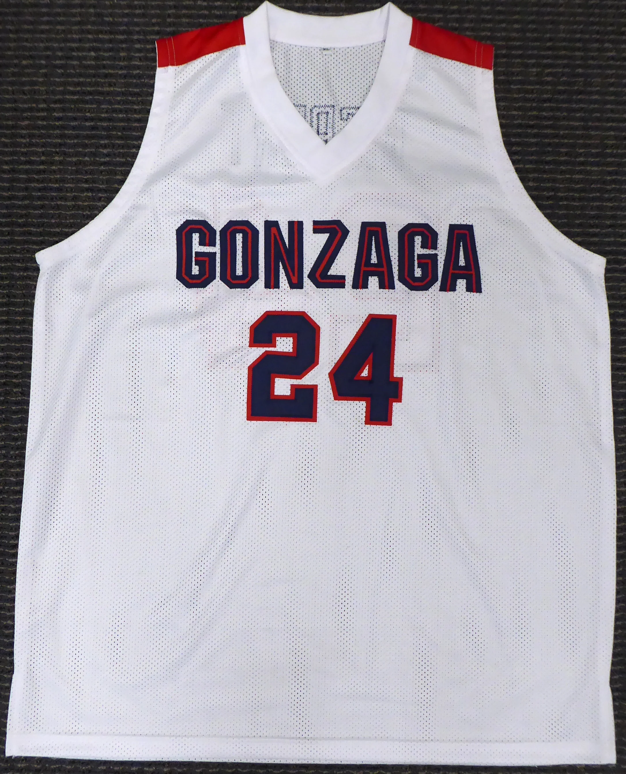 Gonzaga Bulldogs Corey Kispert Autographed White Jersey "Go Zags!" MCS Holo Stock #194892 - Image 4