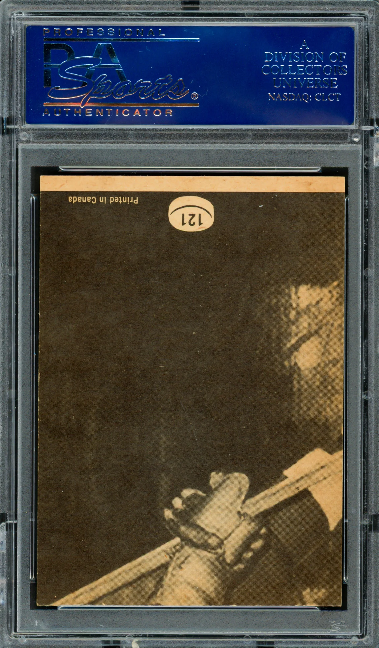 Gordie Howe Autographed 1966-67 Topps Card #121 Detroit Red Wings PSA/DNA #83300616 - Image 2