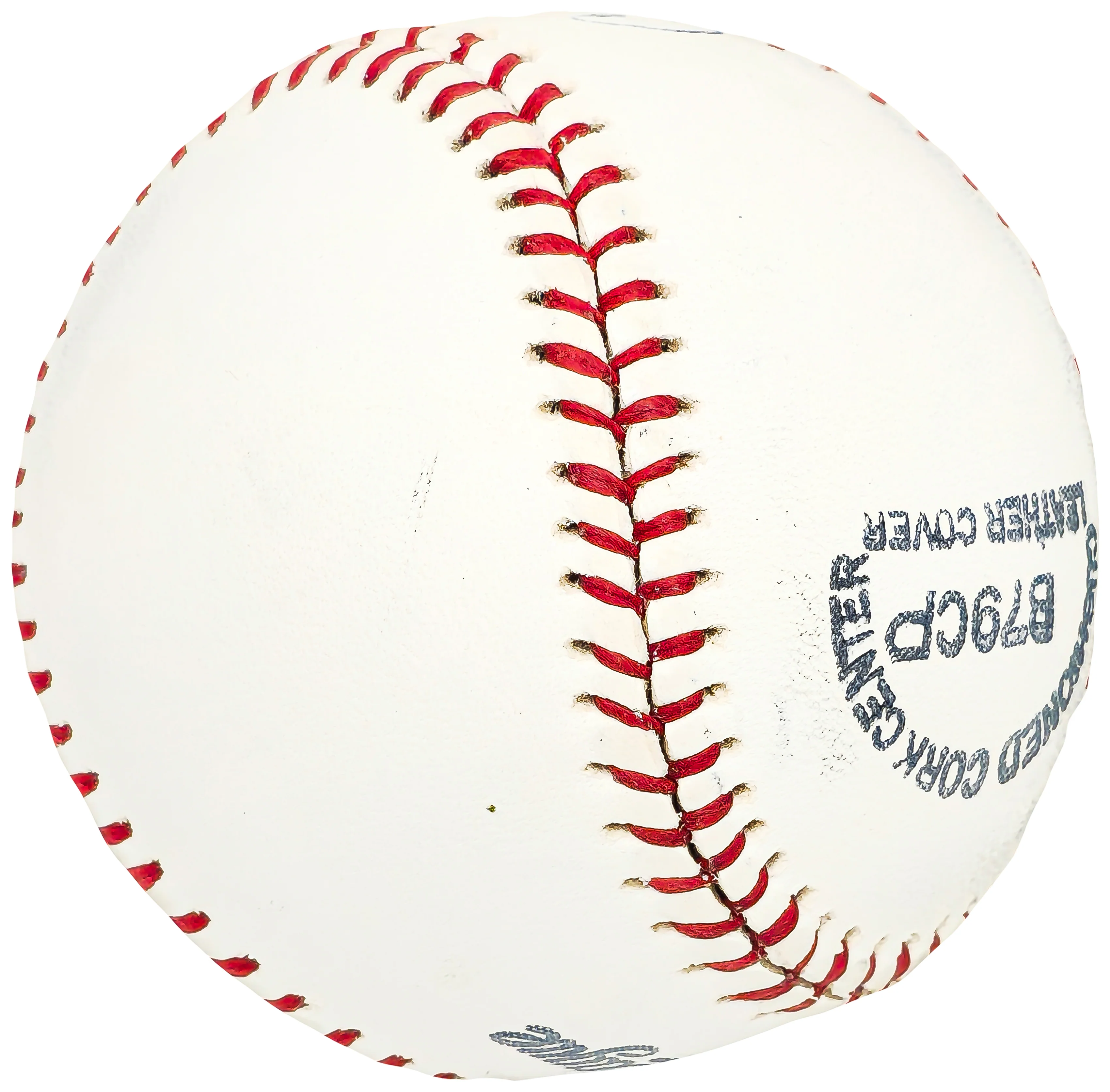 Gordon Gordy Pladson Autographed Official League Baseball Houston Astros "#44" Vintage Signature Beckett BAS QR #BH040983 - Image 4