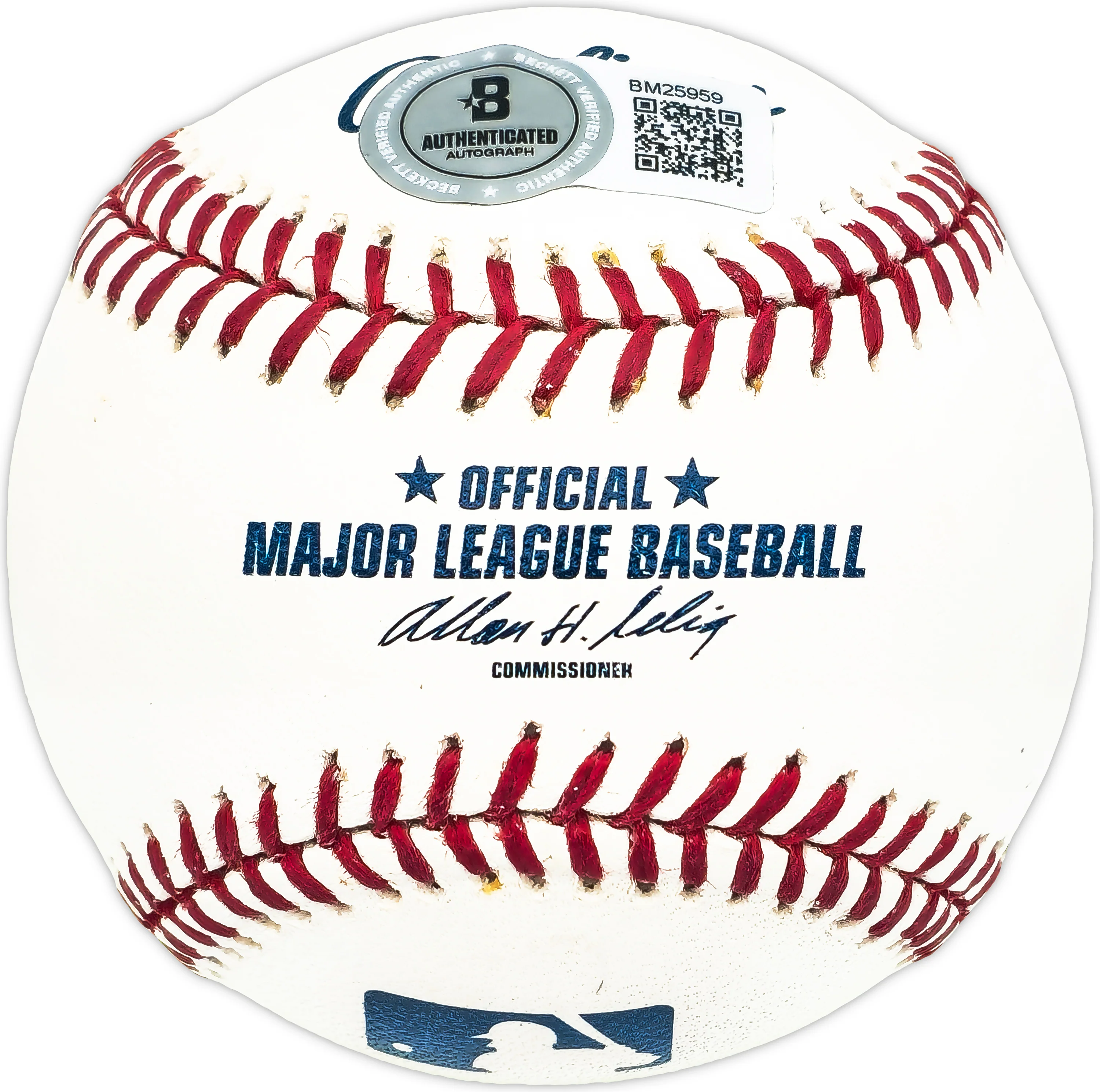 Gordon Seyfried Autographed Official MLB Baseball Cleveland Indians Beckett BAS QR #BM25959 - Image 2