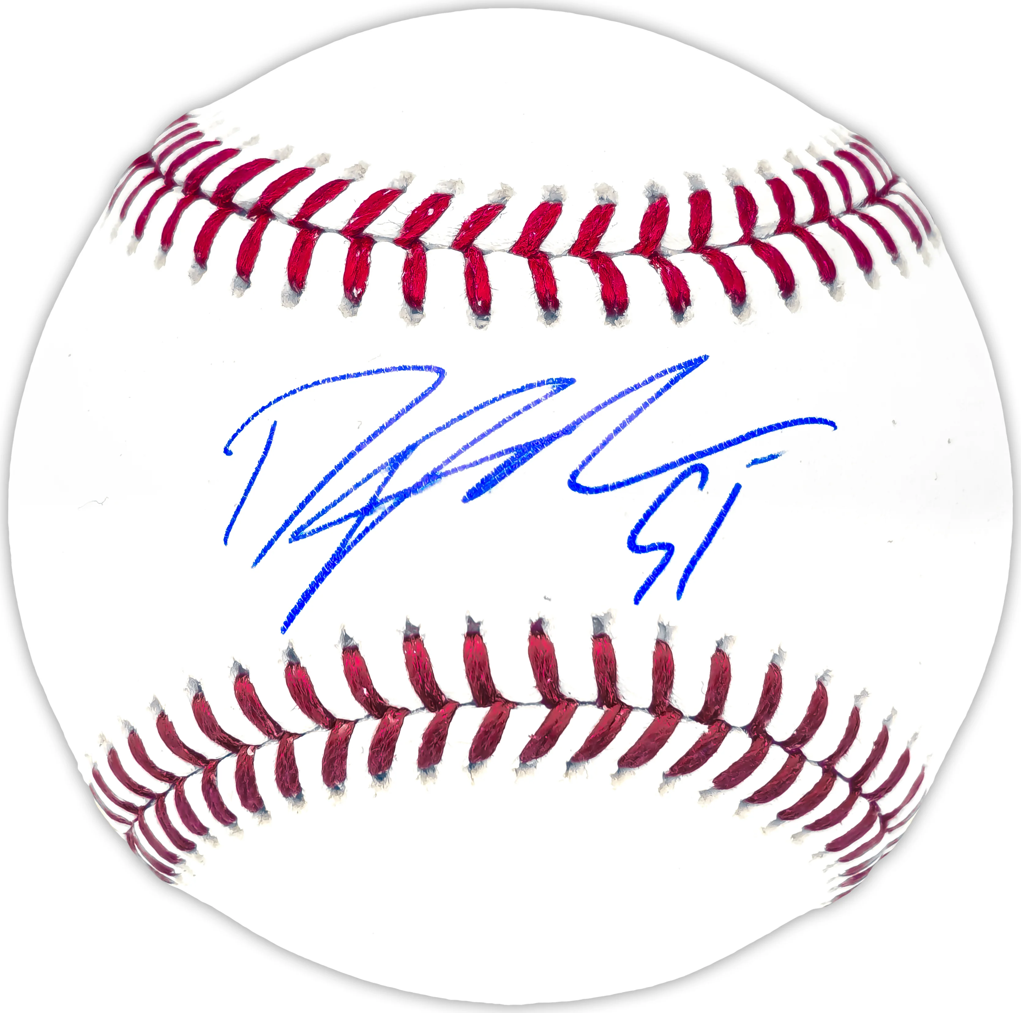 Graham Ashcraft Autographed Official MLB Baseball Cincinnati Reds Beckett BAS Witness Stock #230178
