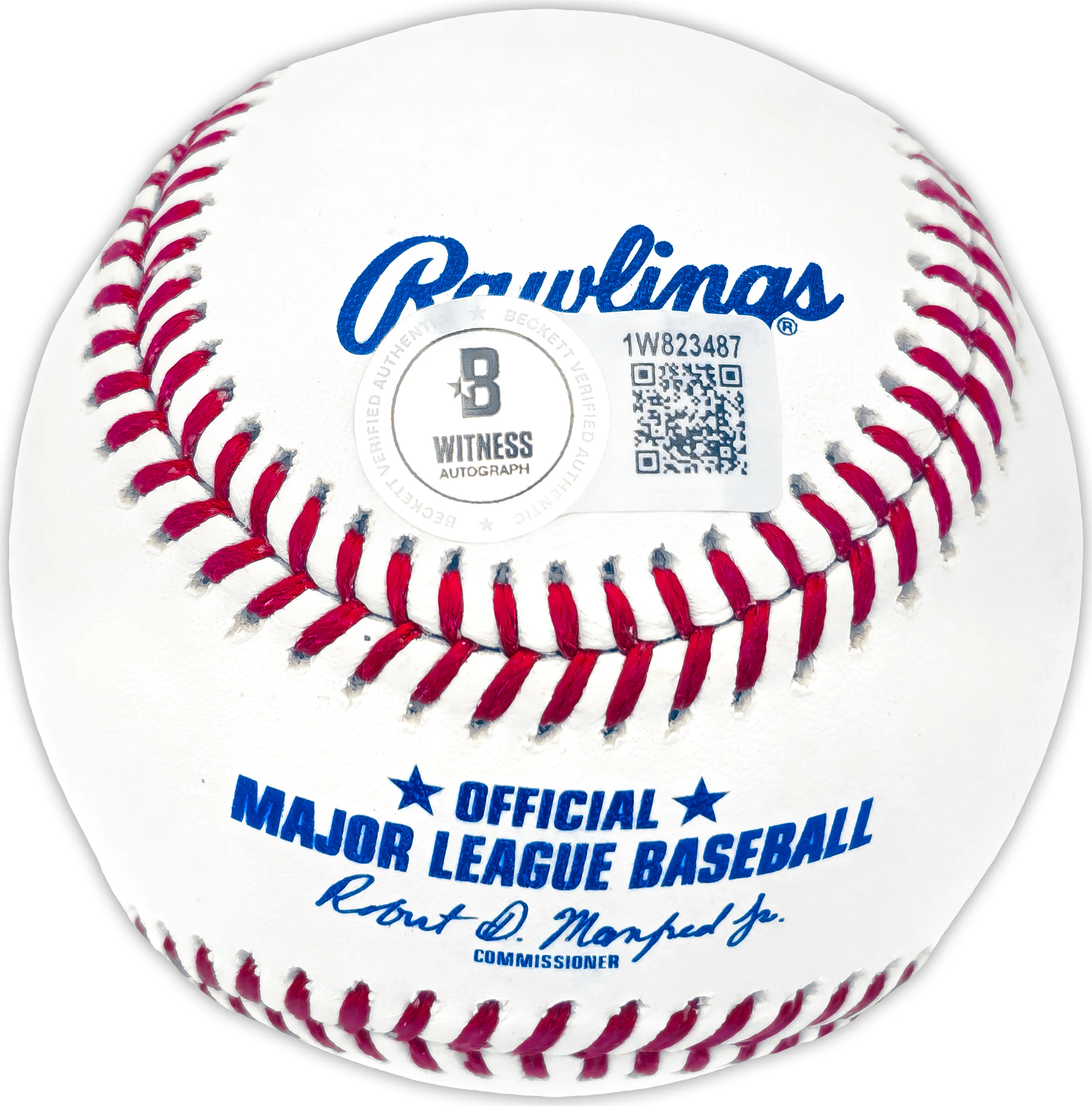 Graham Ashcraft Autographed Official MLB Baseball Cincinnati Reds Beckett BAS Witness Stock #230178 - Image 3