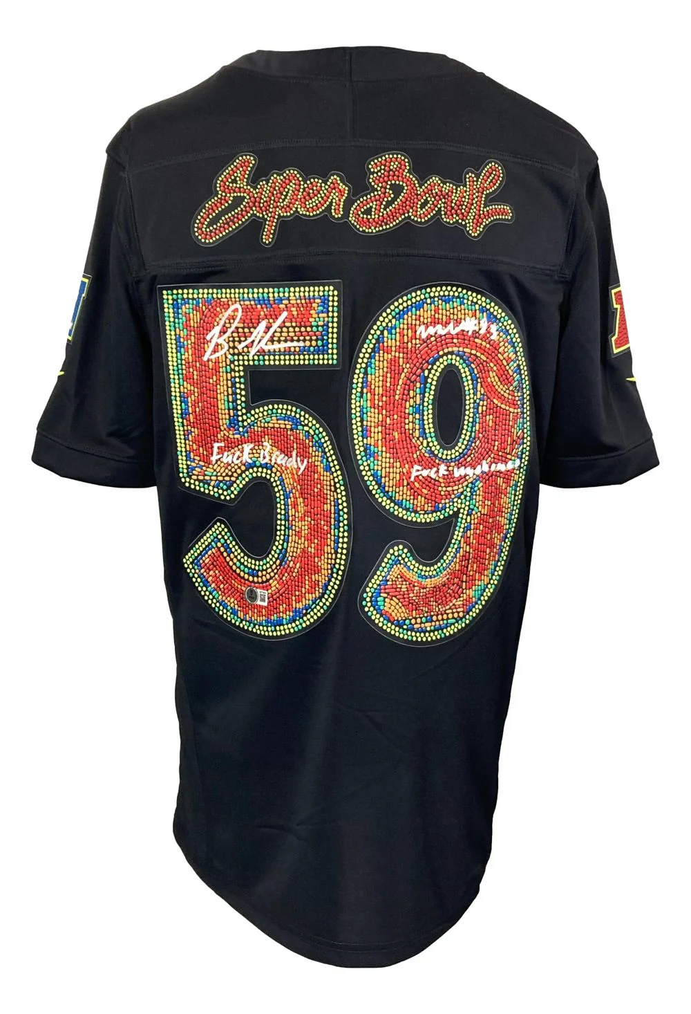 Graham Williams Signed Eagles Super Bowl 59 LIX Nike Ltd Jersey F Brady Mahomes BAS