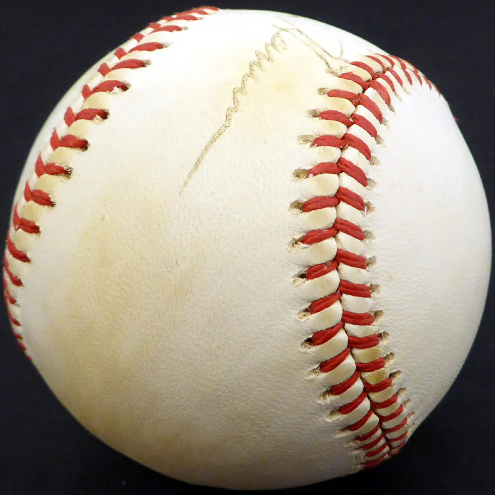 Granny Hamner Autographed Official NL Baseball Philadelphia Phillies Beckett BAS #F29090 - Image 3