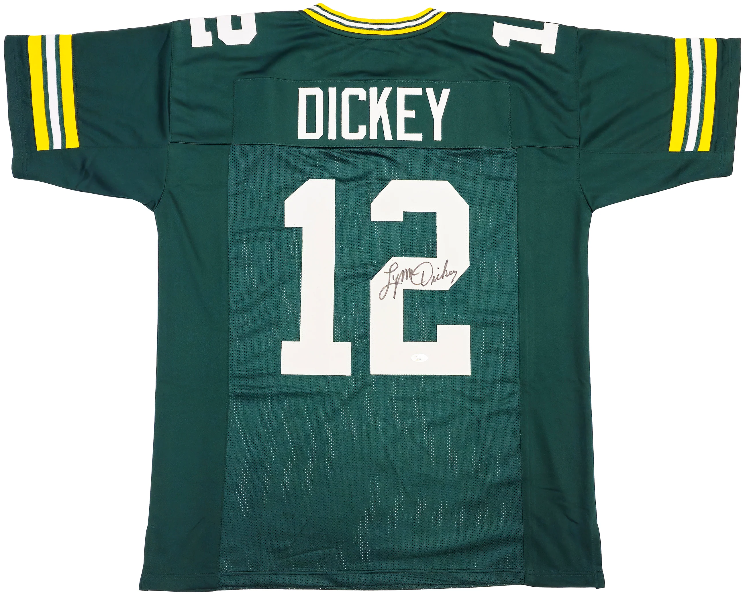 Green Bay Packers Lynn Dickey Autographed Green Jersey JSA Stock #234524 - Image 2